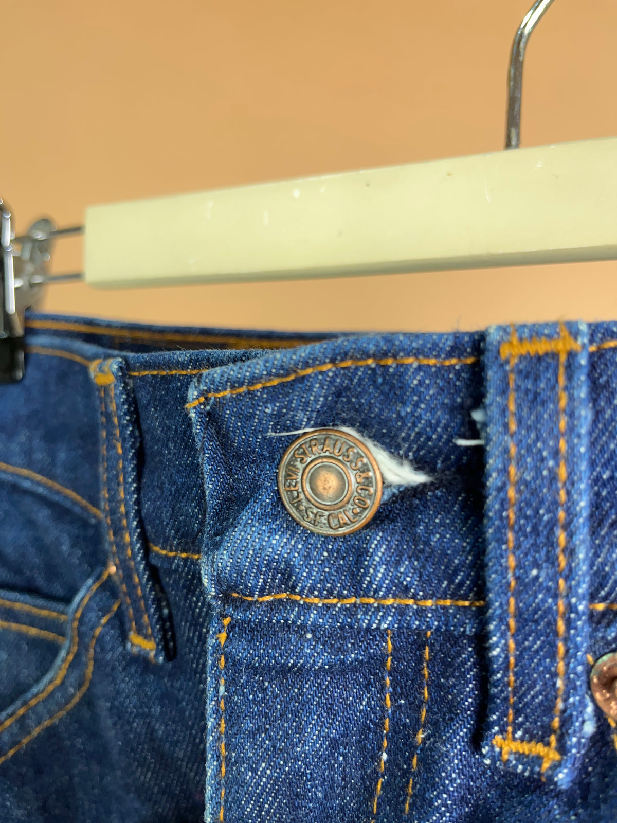 1986 Levi's 517 'Orange Tab' Made in USA Denim Jeans - 31"