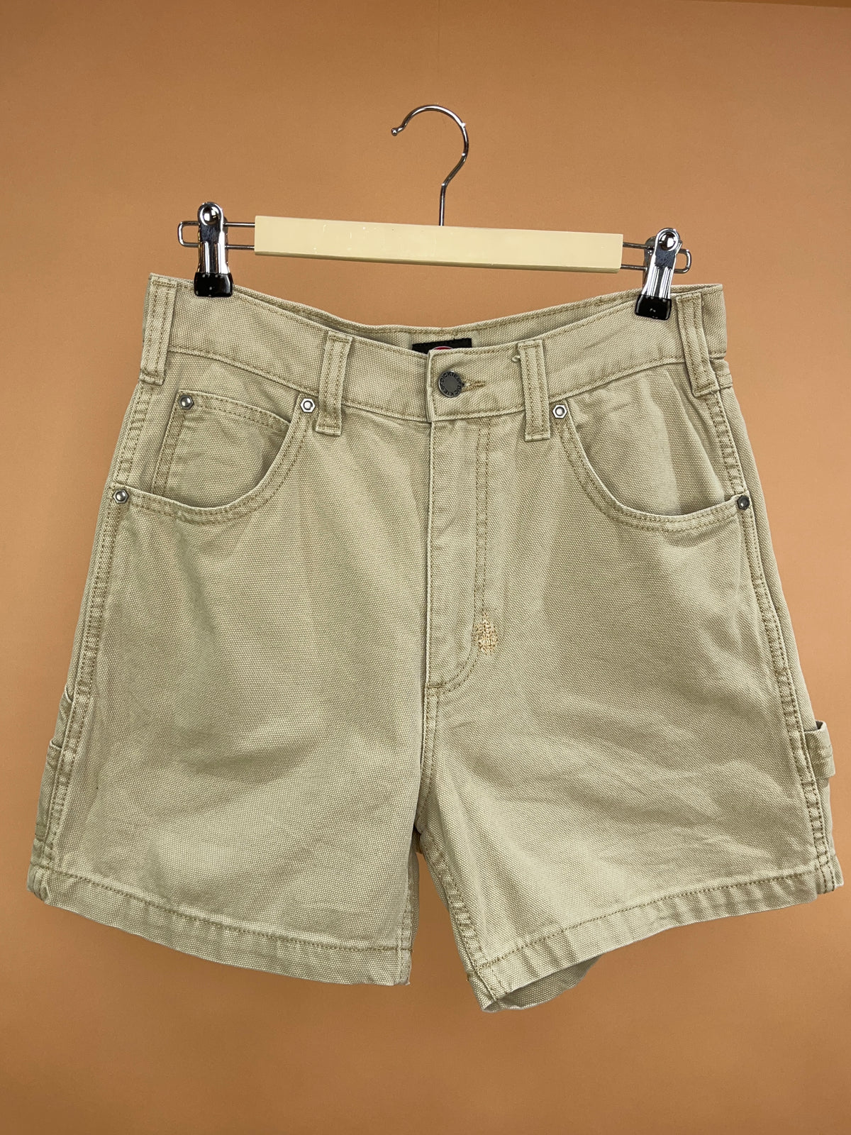 Dickies Beige Canvas Work Shorts - 29"