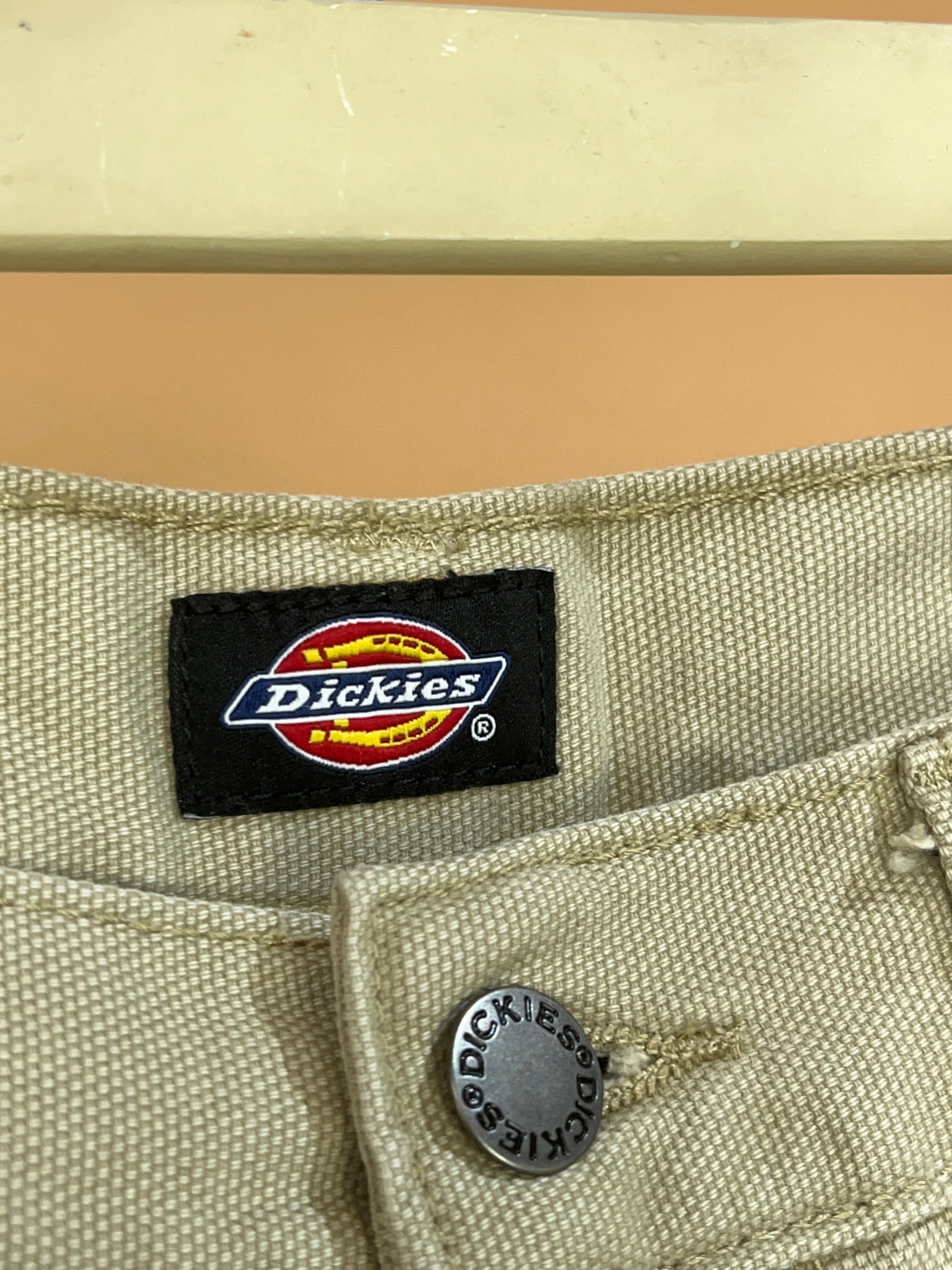 Dickies Beige Canvas Work Shorts - 29"