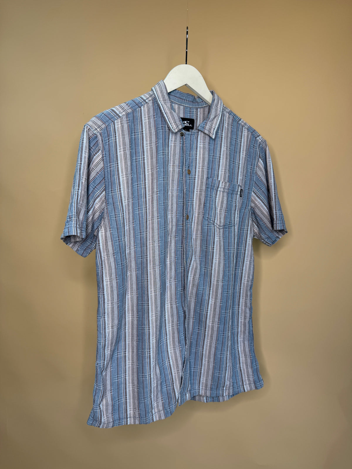 ONeill Striped Button-up Shirt - M