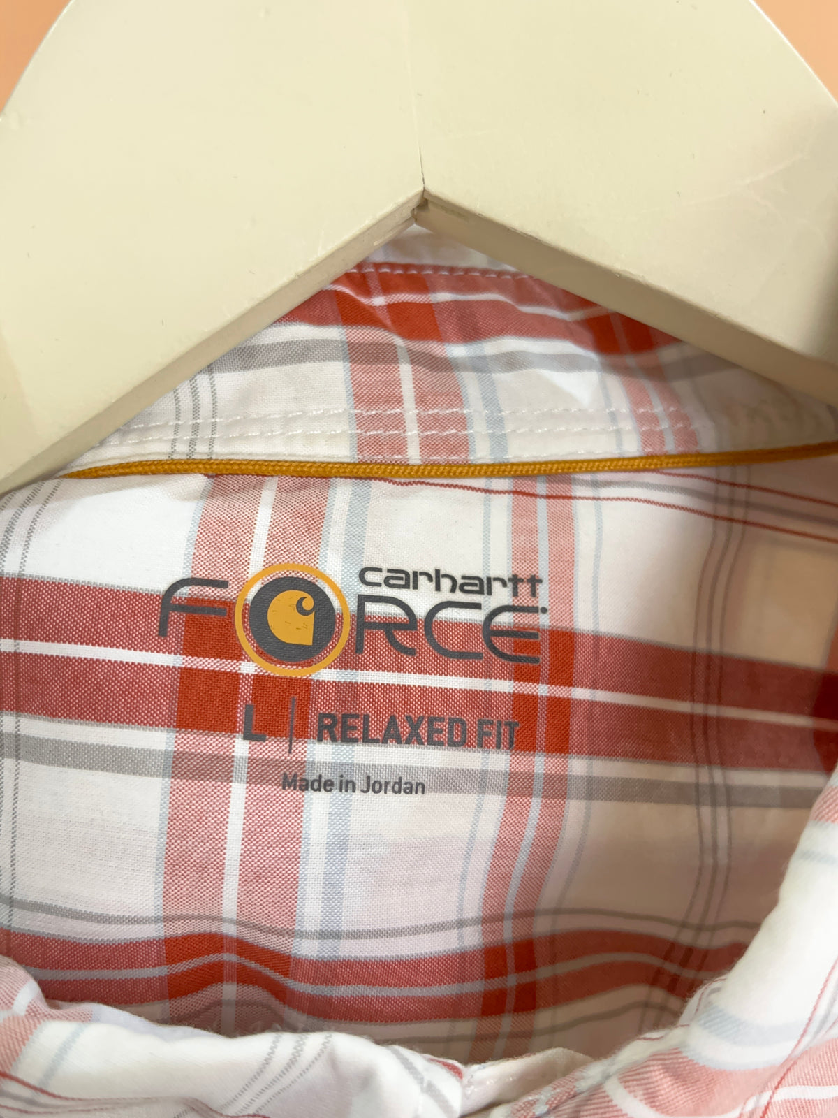 Carhartt 'Force' Plaid Shirt - L