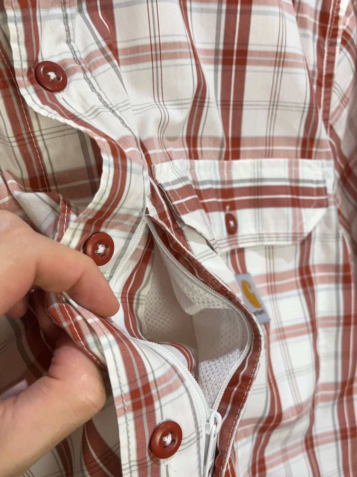 Carhartt 'Force' Plaid Shirt - L