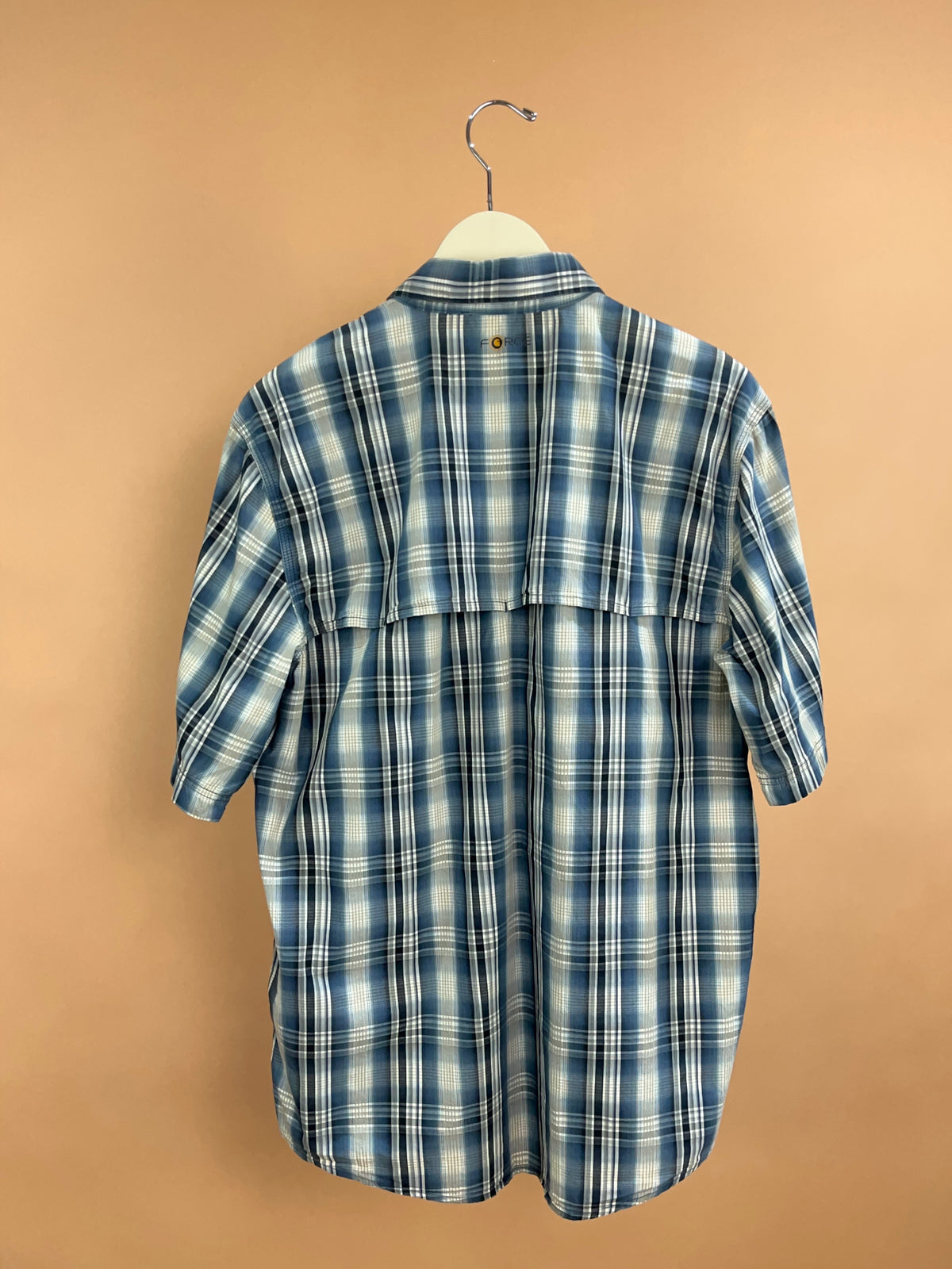 Y2k Carhartt Plaid Mesh Shirt - M