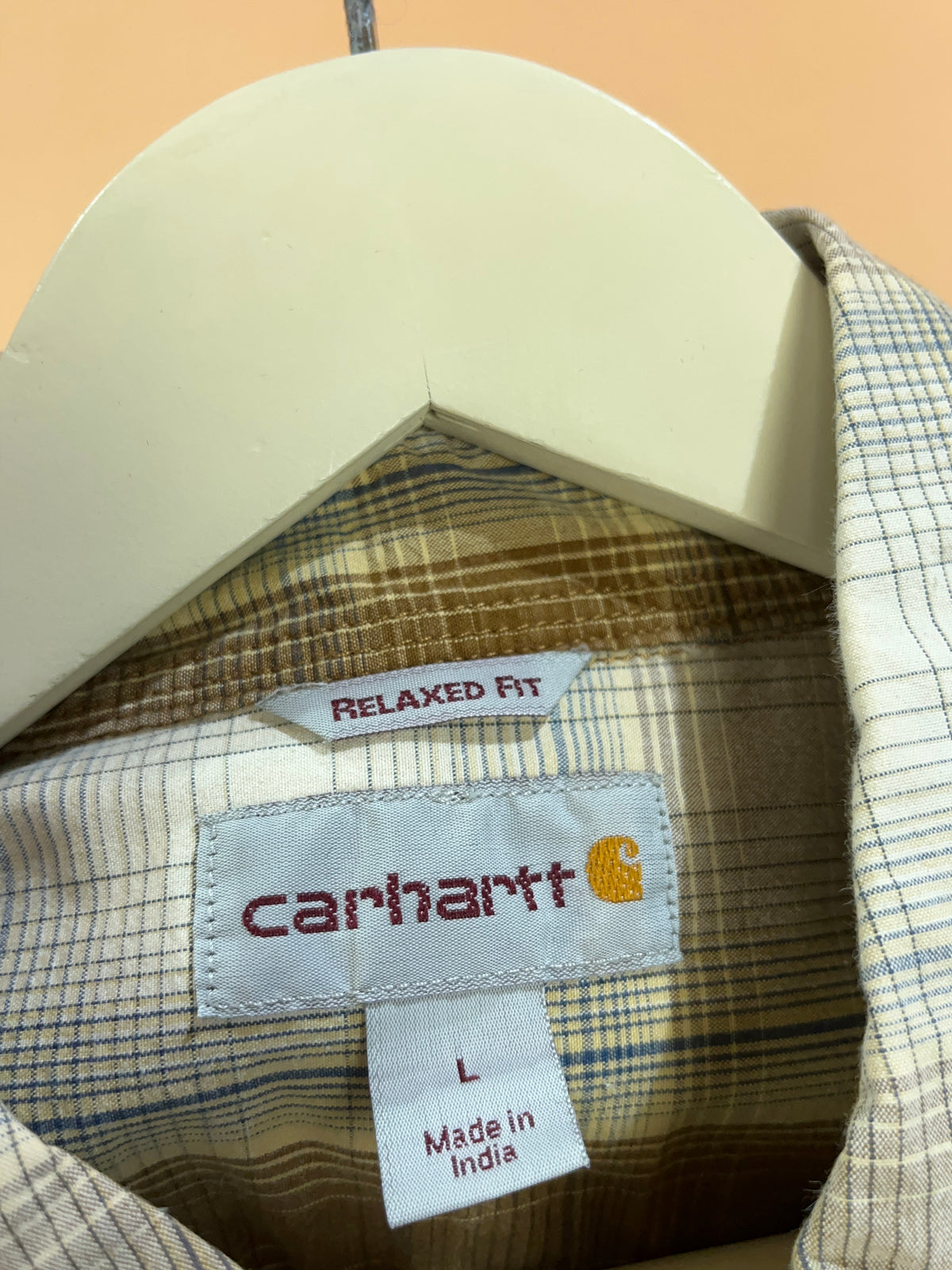 Carhartt Spring 2020 Plaid Shirt - L