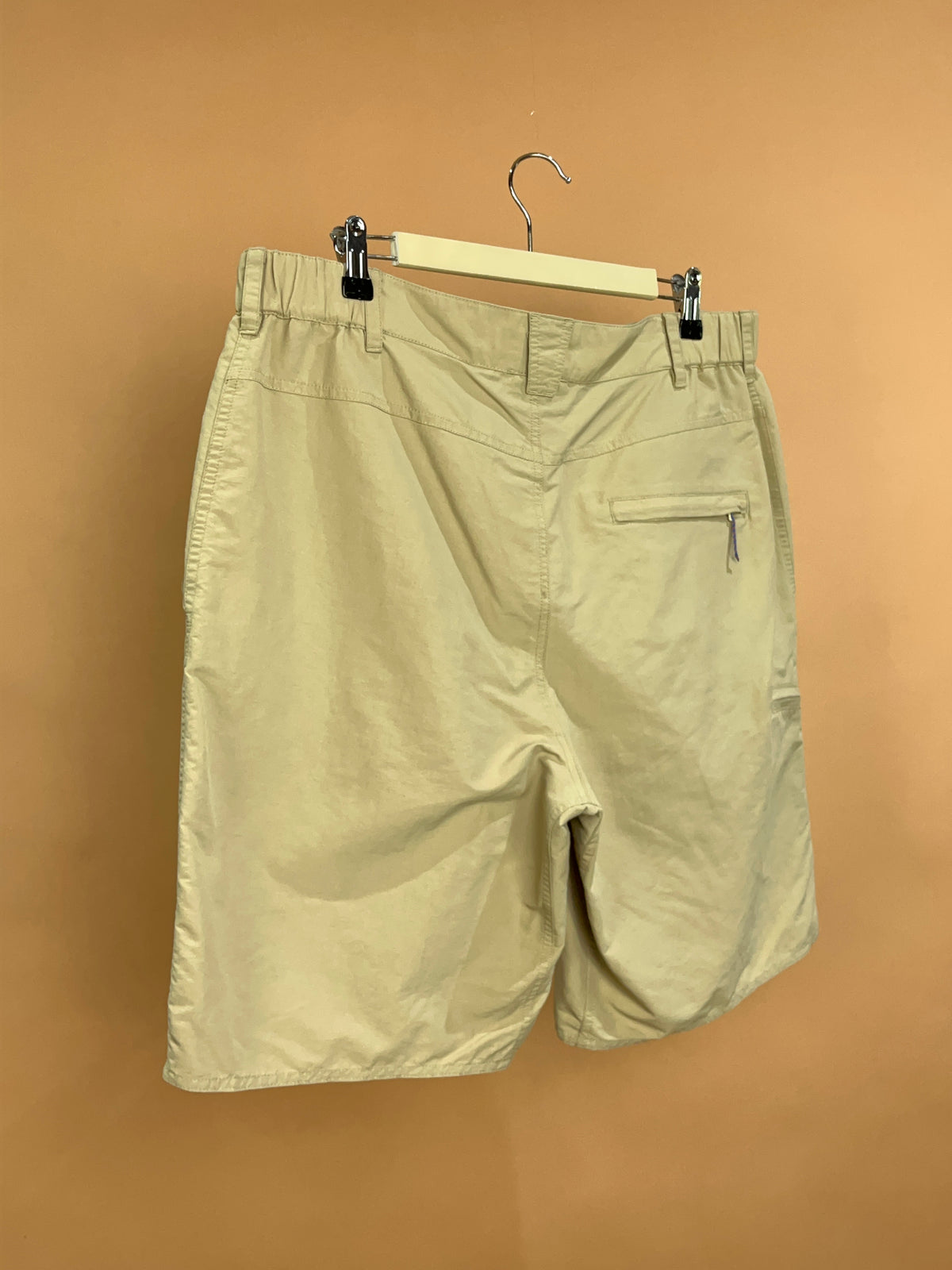 Patagonia Khaki Zip-Pocket Hiking Short - 38"