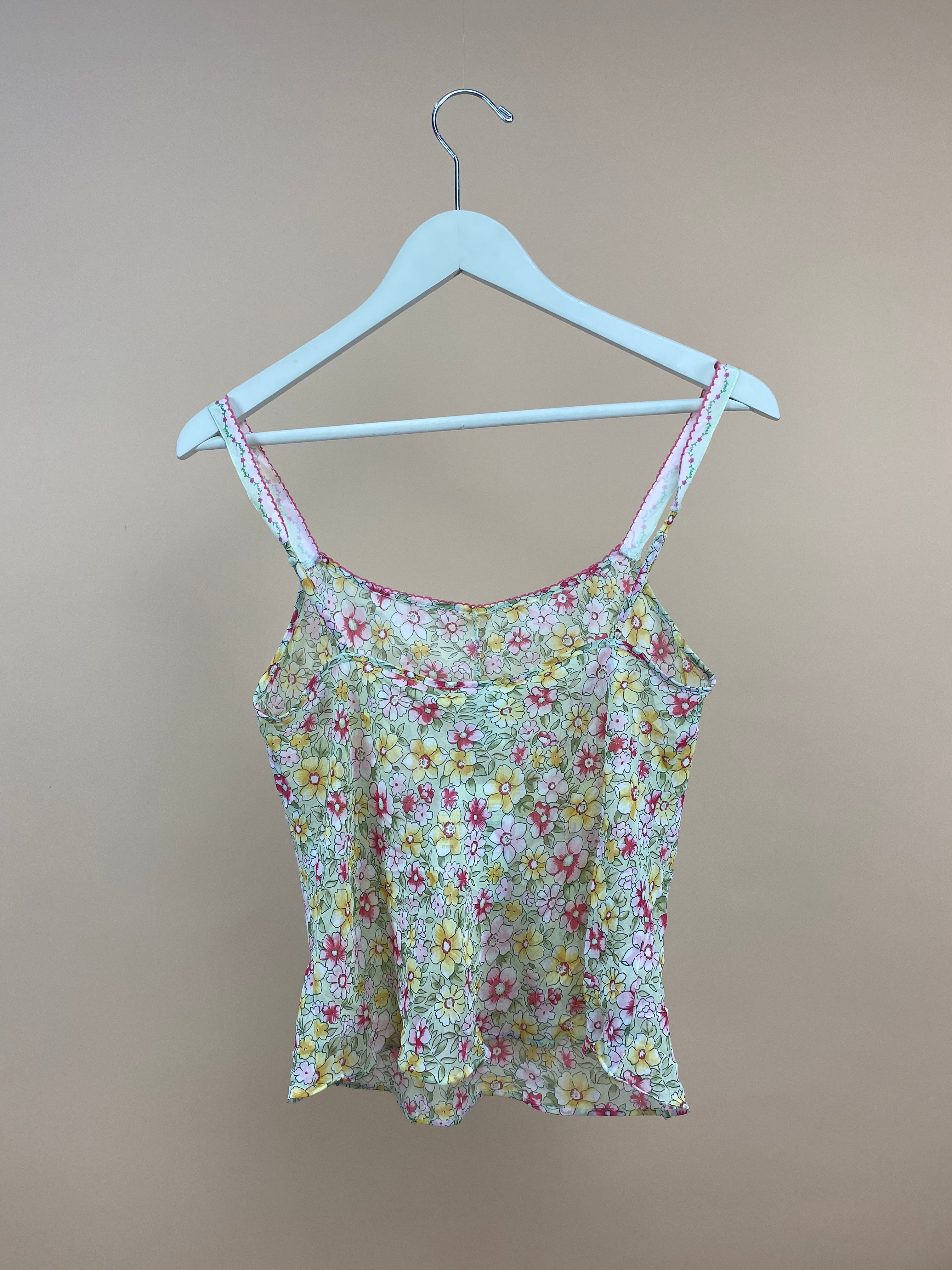 Y2K Floral Cami - 8
