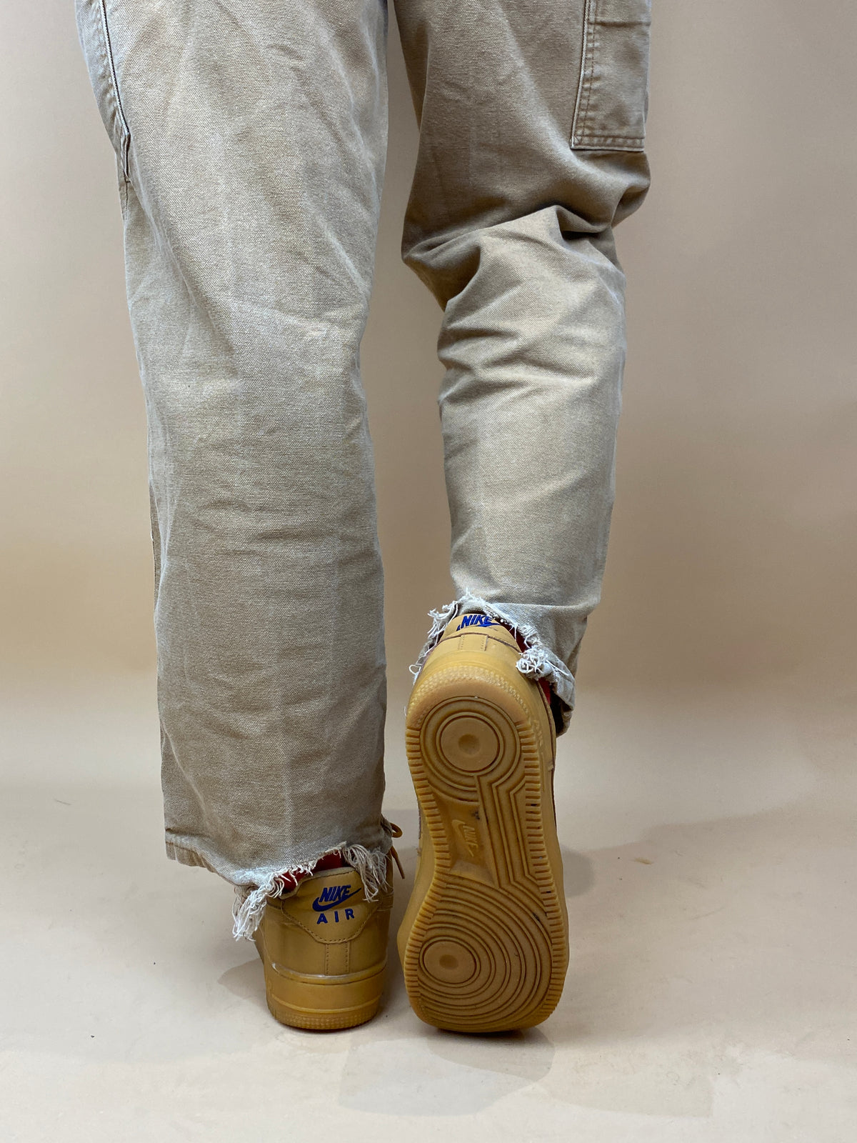 Nike Air Force 1 trainers in Nubuck leather — Arkive Vintage