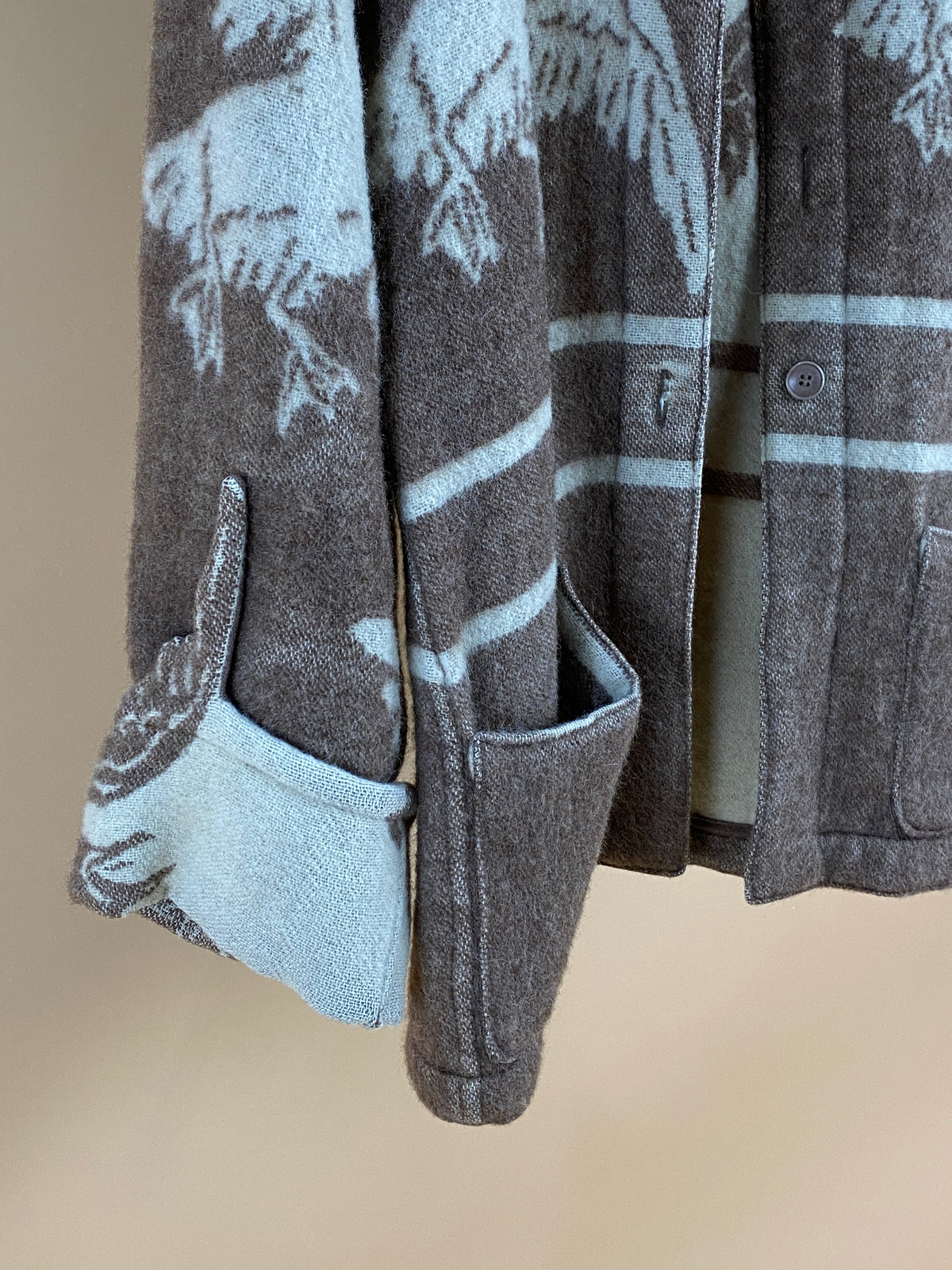 Very Rare 1980s Jean Charles de Castelbajac Wool Coat - L/XL