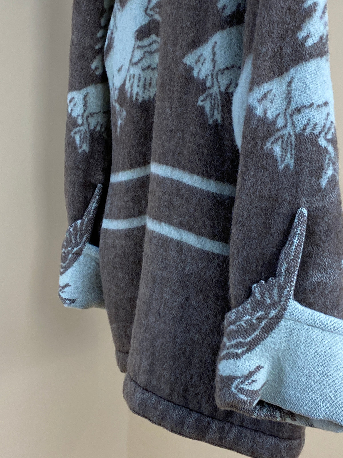 Very Rare 1980s Jean Charles de Castelbajac Wool Coat - L/XL