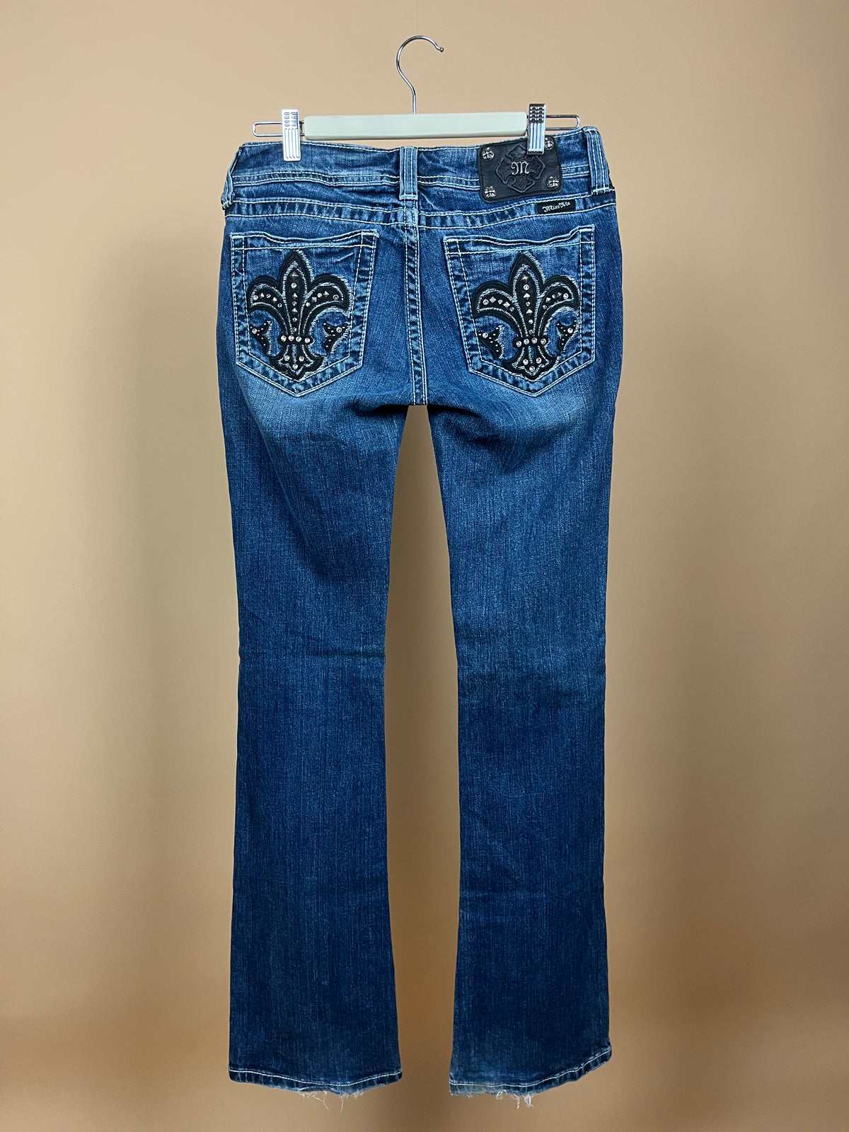 Y2K Miss Me Embellished Flared Jeans