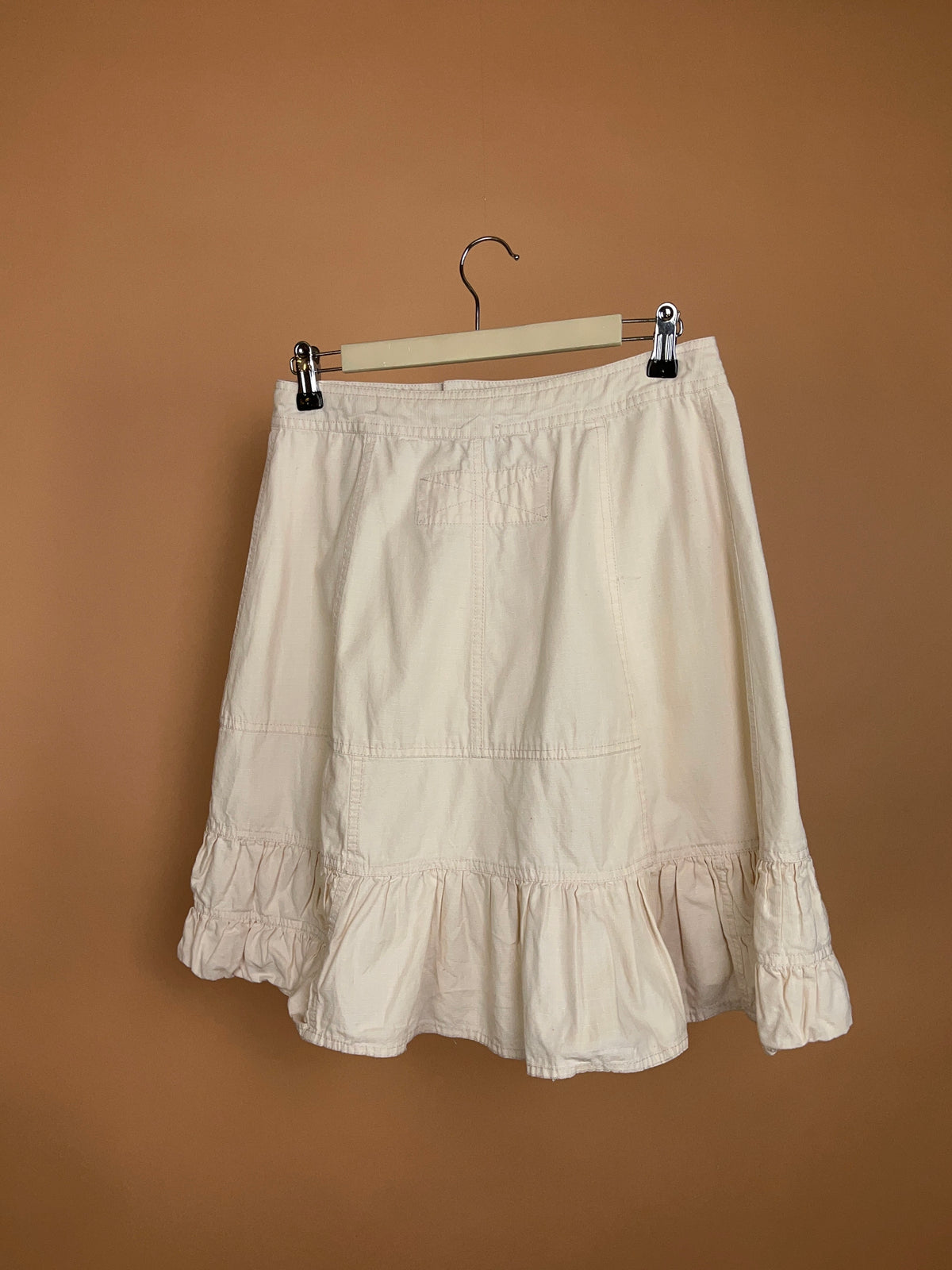Y2k Marc Jacobs Biege Ripstop A-line Skirt - M