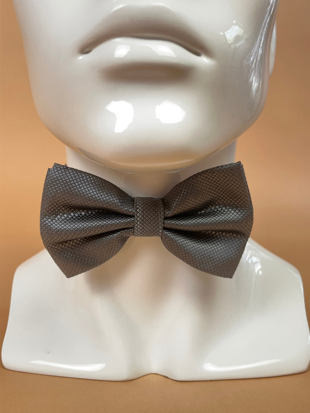 Arkive Bowties - Pewter Grey Textured Mesh