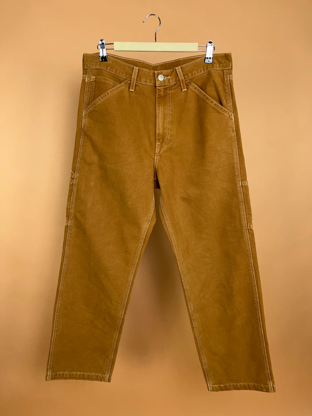 Y2K Levi's Ochre Carpenter Jeans - 33"