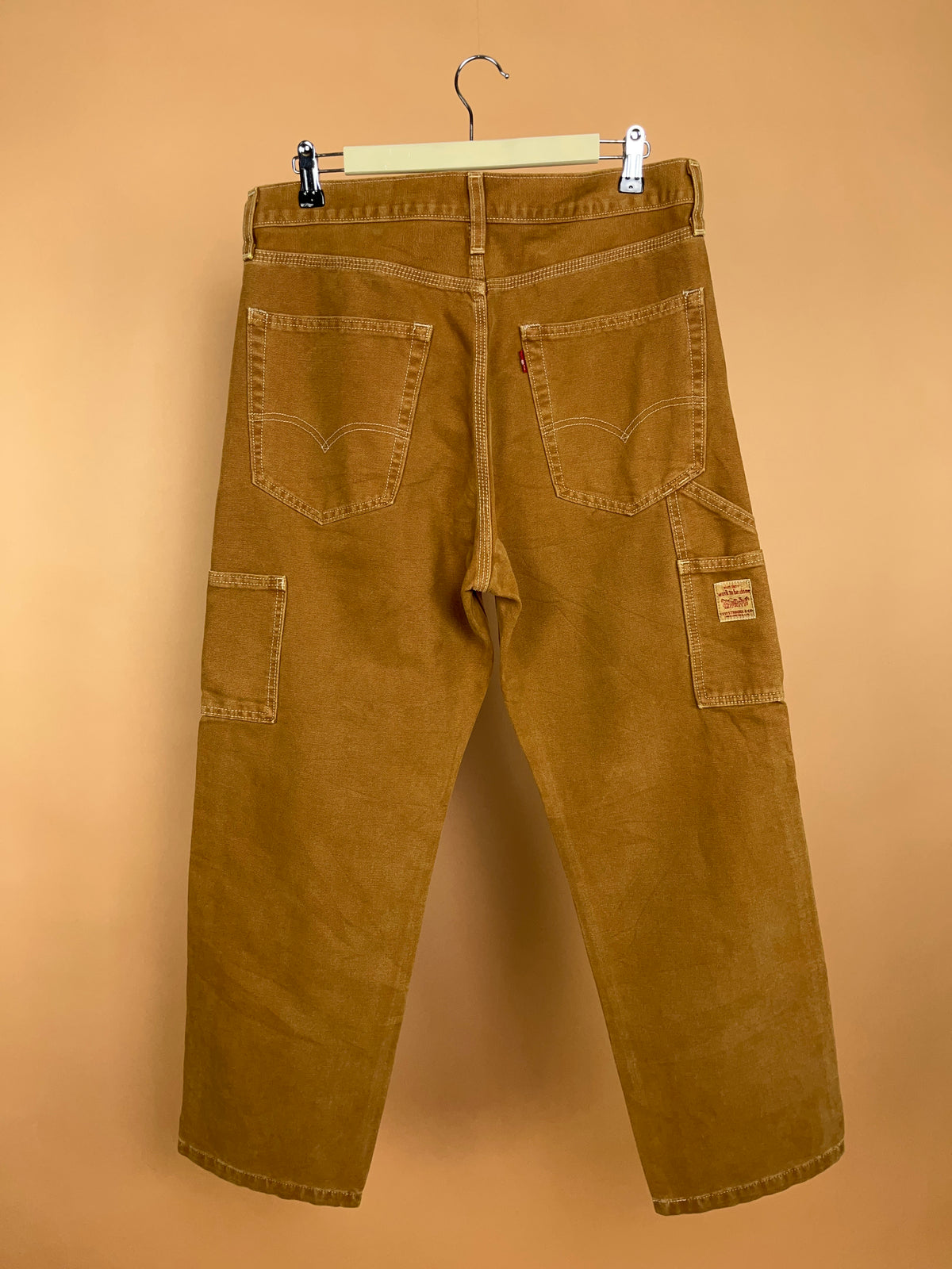 Y2K Levi's Ochre Carpenter Jeans - 33"