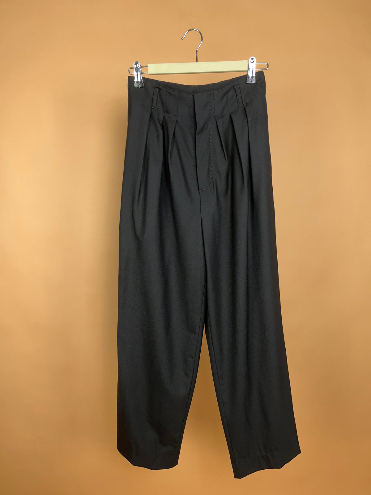 Y2K Marc By Marc Jacobs Wool Pleated Wide-Leg Trouser - 26"