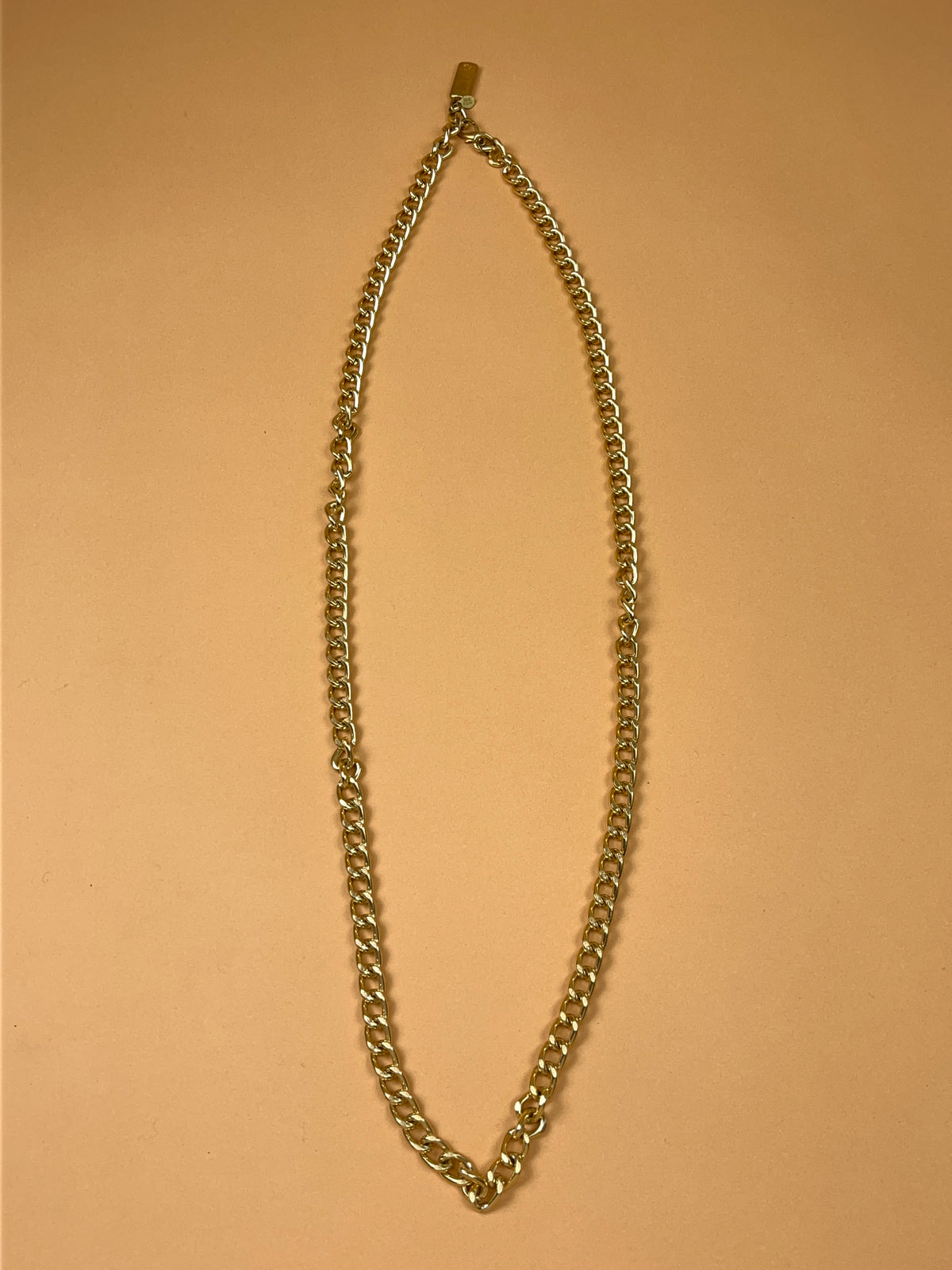 Ralph Lauren Braided Gold Toned Chain