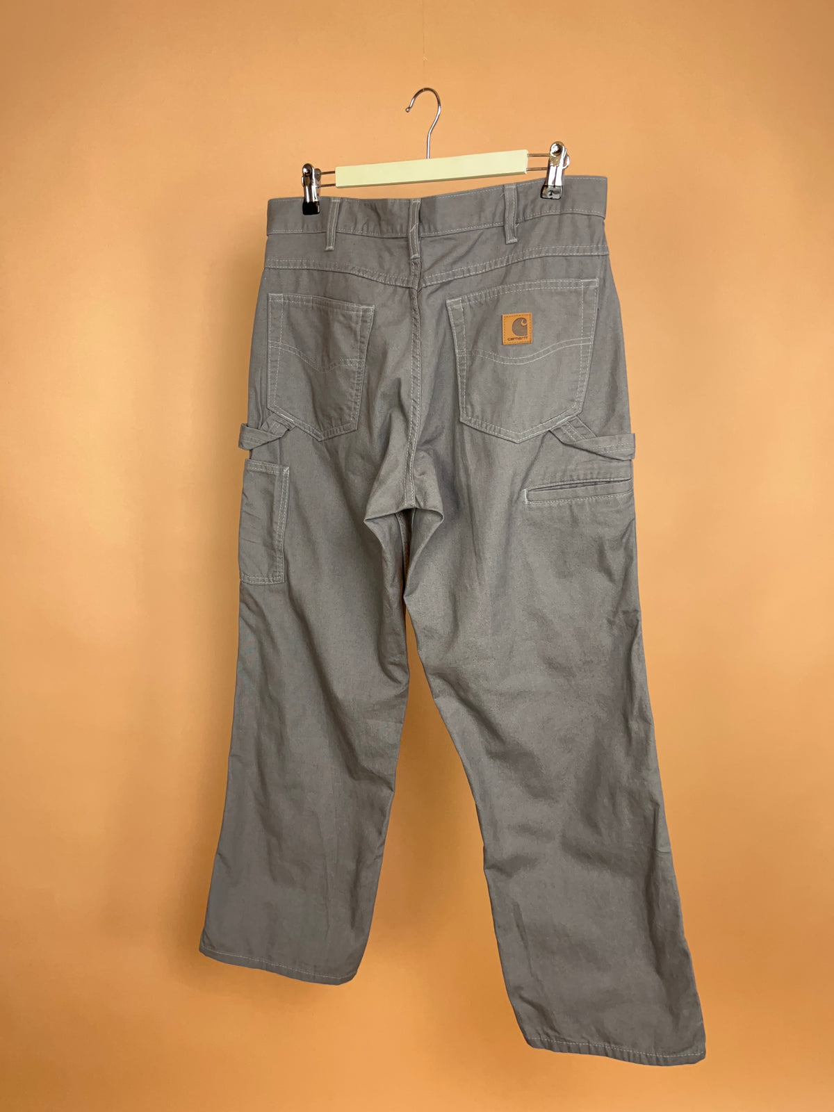 Carhartt Light Grey Cargo Trousers - 33"