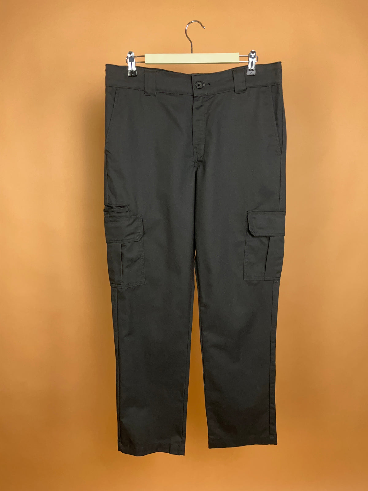 Dickies Black Cargo Trousers - 32"