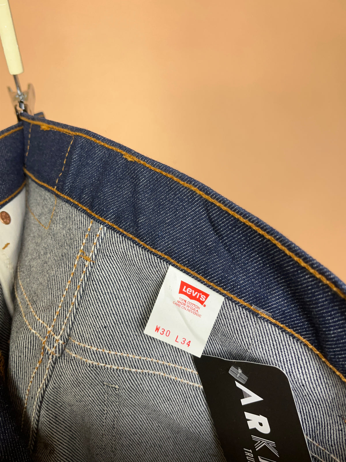 1970s Levi's 517 Orange Tab Deadstock Cowboy Cut Jeans Made in USA - 30"