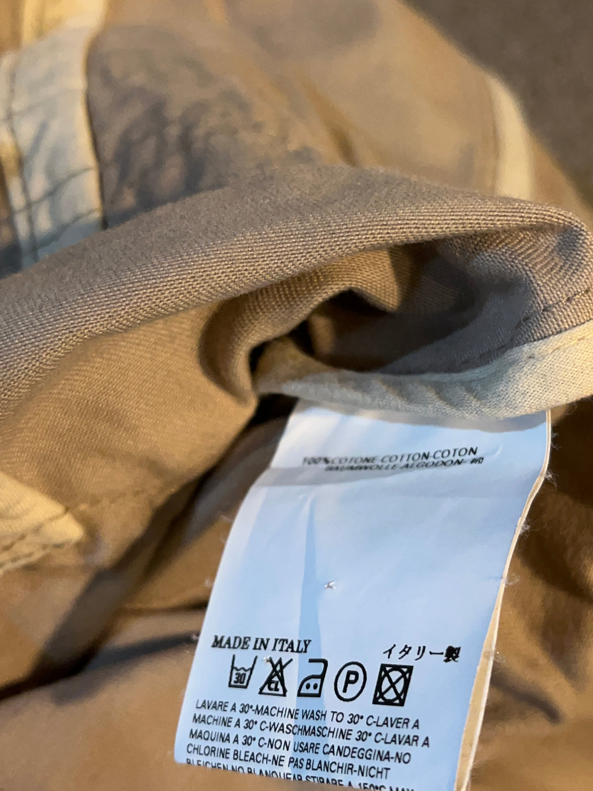 Y2K Dsquared2 SS2005 Khaki Deconstructed Belted Blazer - S