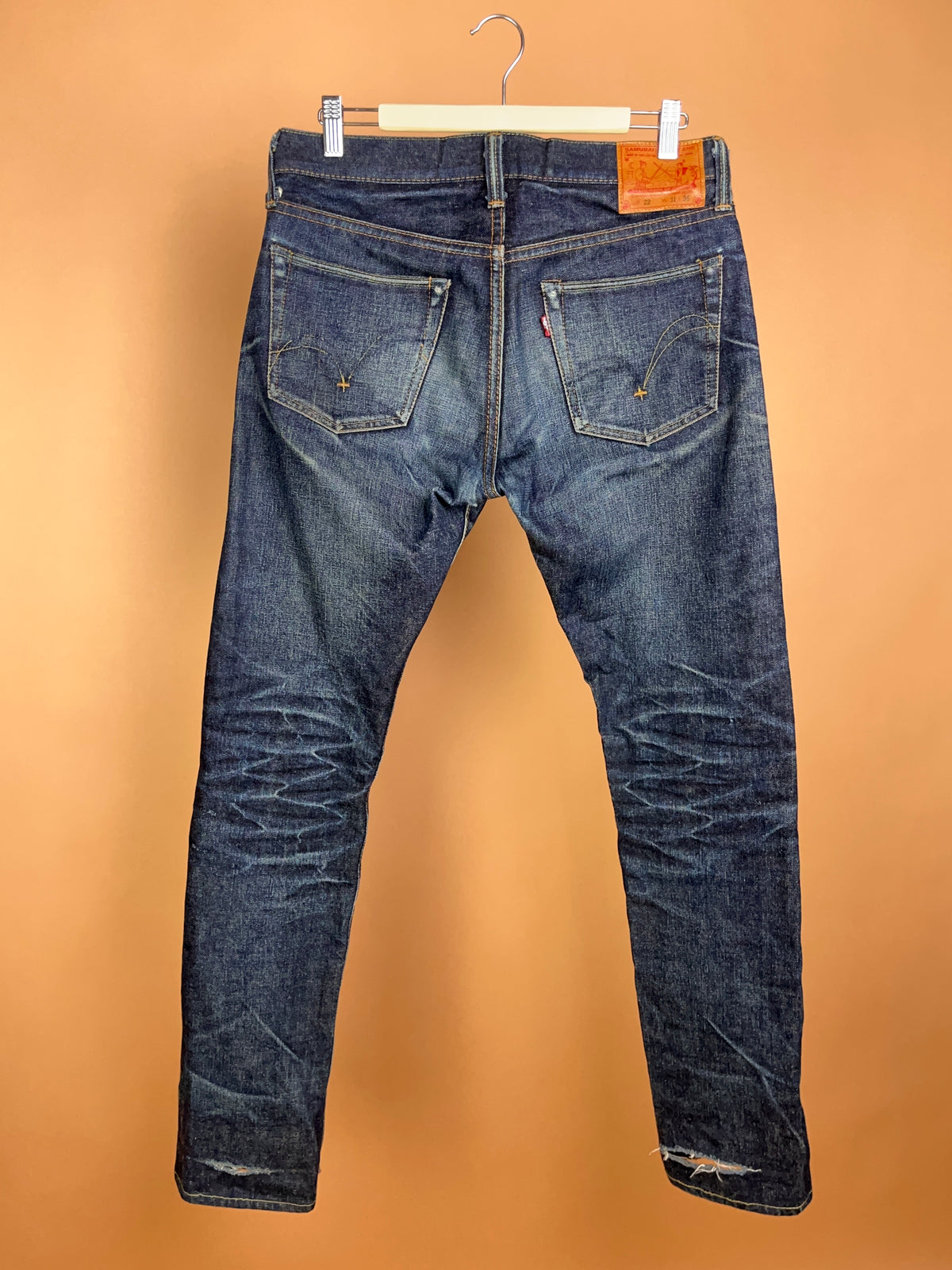 2020 Samurai Jeans Selvedge Raw Denim Jeans - Made in Japan - 33" Mens