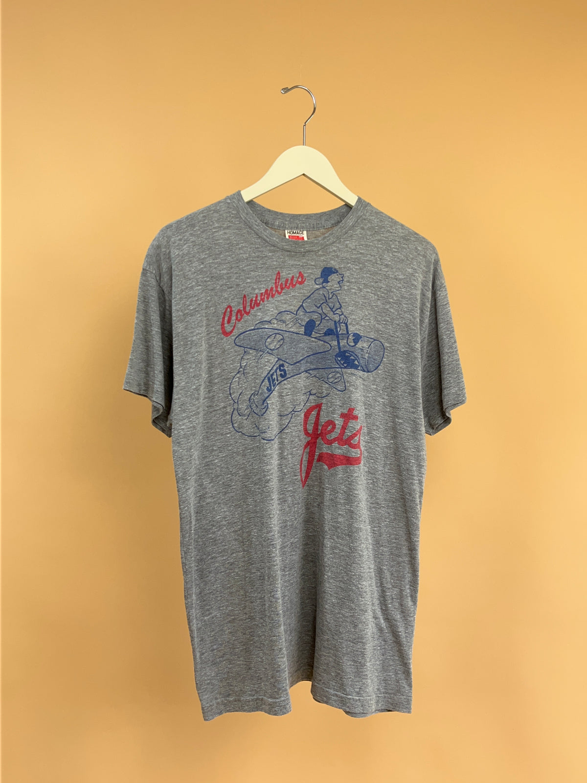Columbus Jets Minor League Baseball T-Shirt - XL