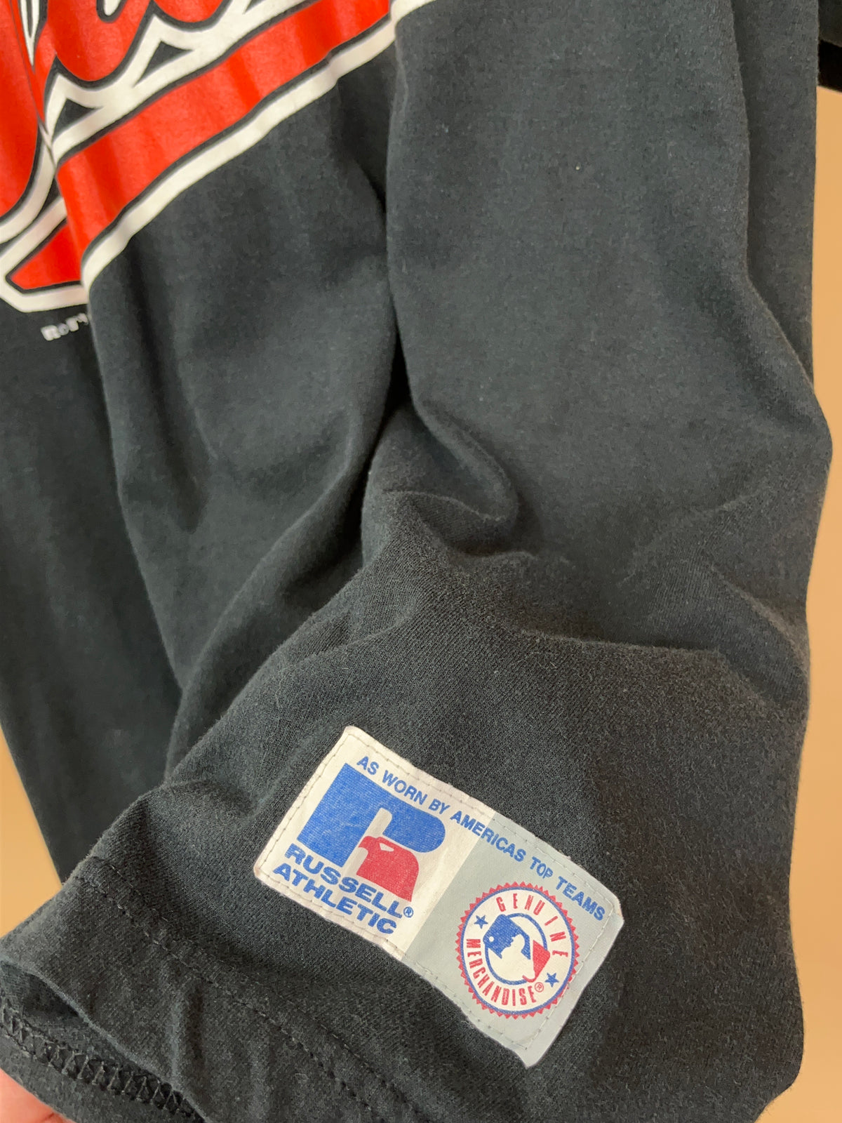 1990s Russell Athletic Baltimore Orioles Henley T-Shirt - L