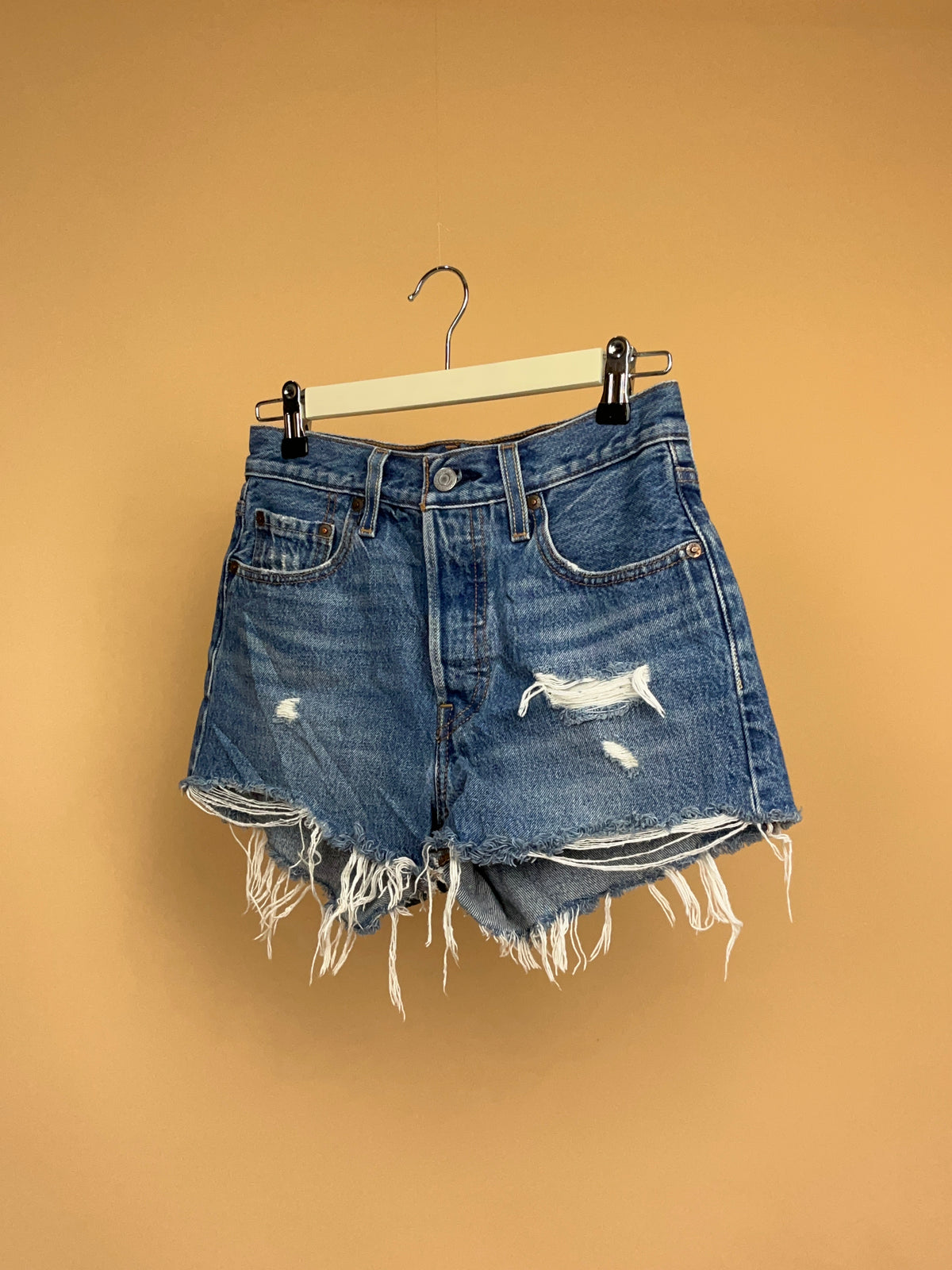Y2K Levi's 501 Denim Micro Shorts