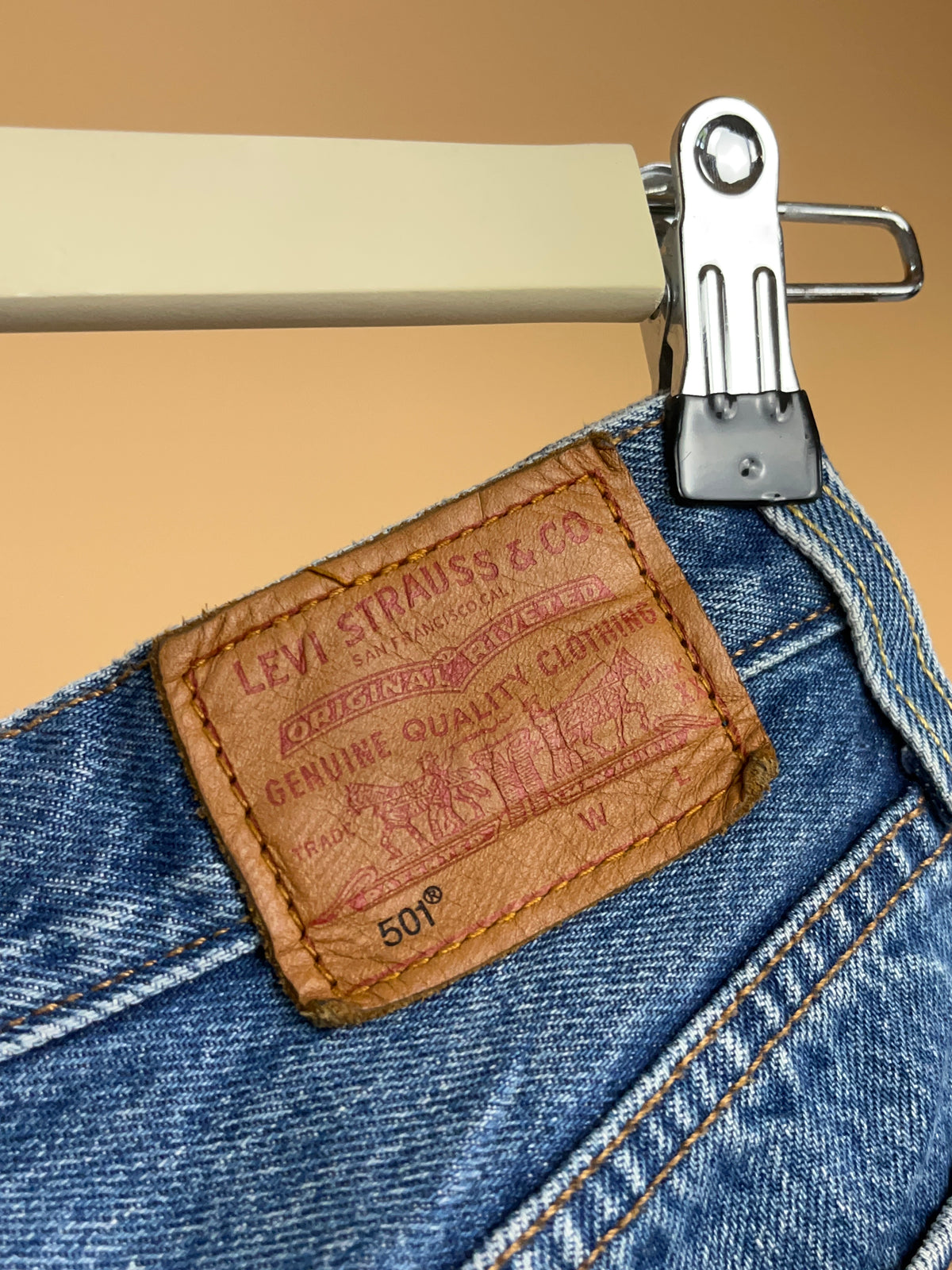 Y2K Levi's 501 Denim Micro Shorts