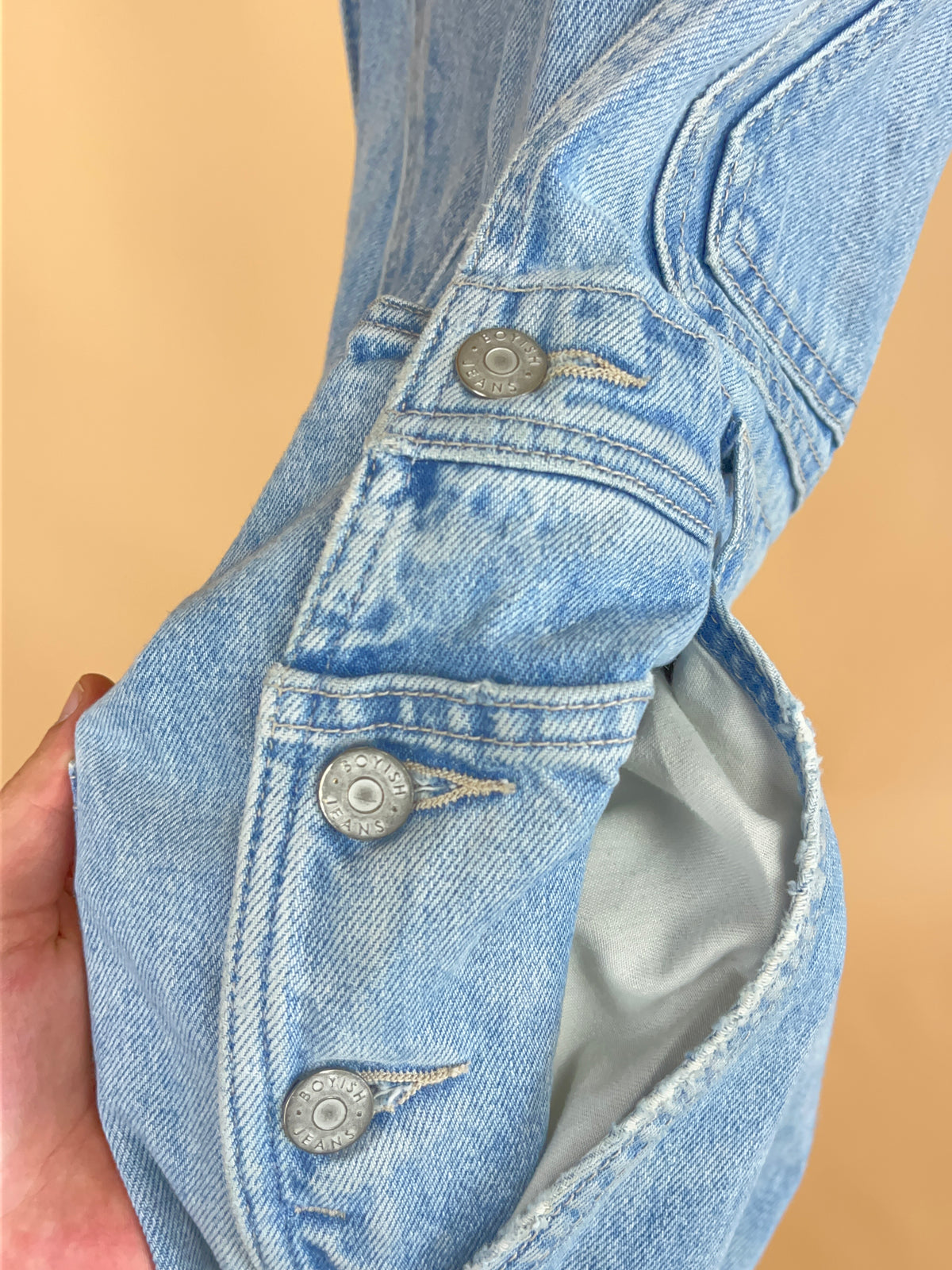 Y2K Pale Blue Baggy Fit Distressed Dungarees