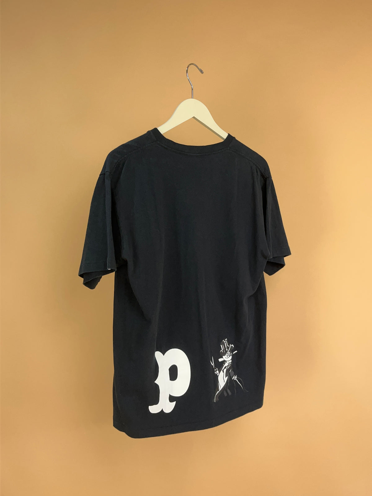 Y2K A Bathing Ape Panda Face T-Shirt - L
