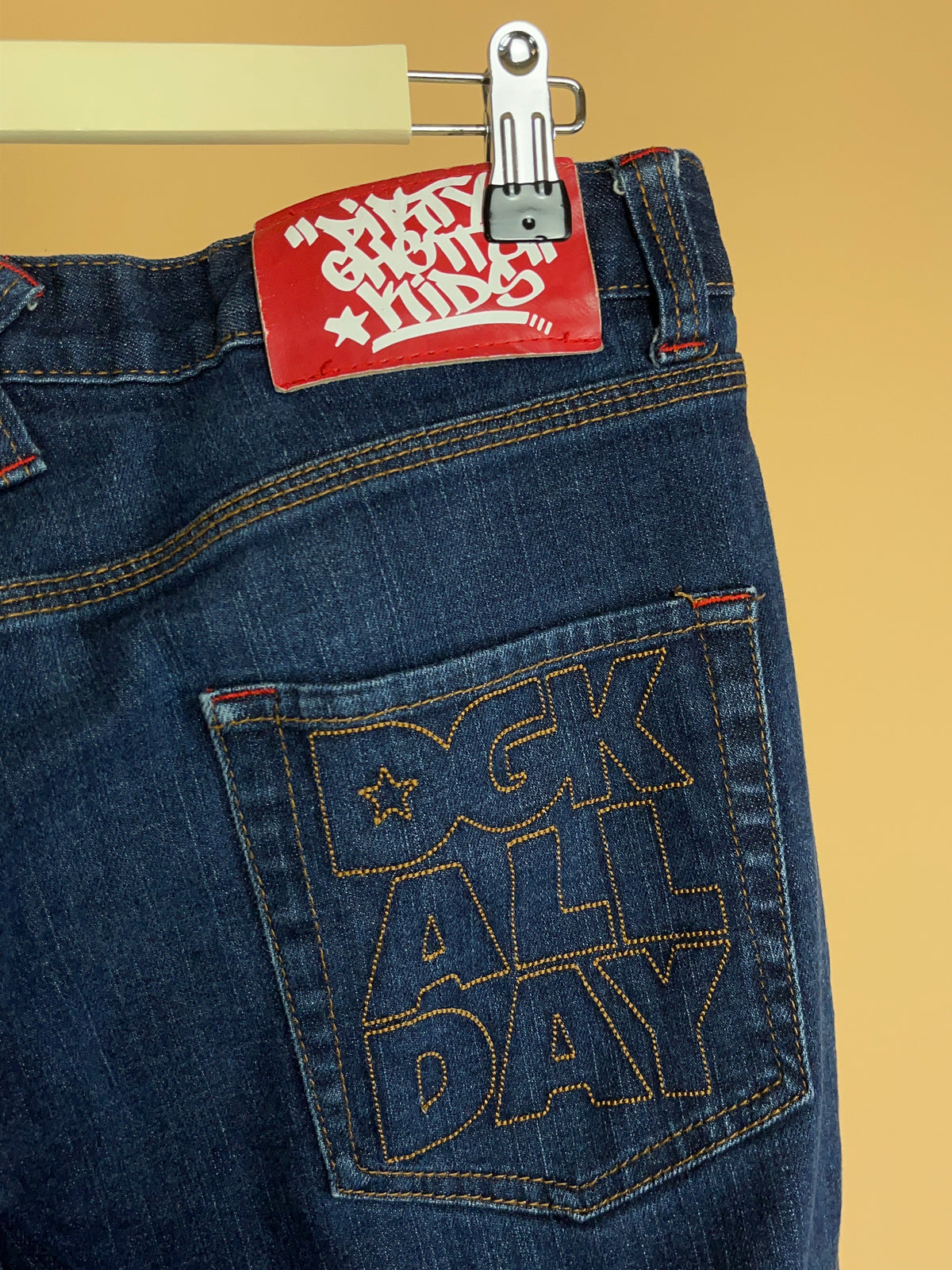 Y2K DGK Dark Wash Denim Shorts