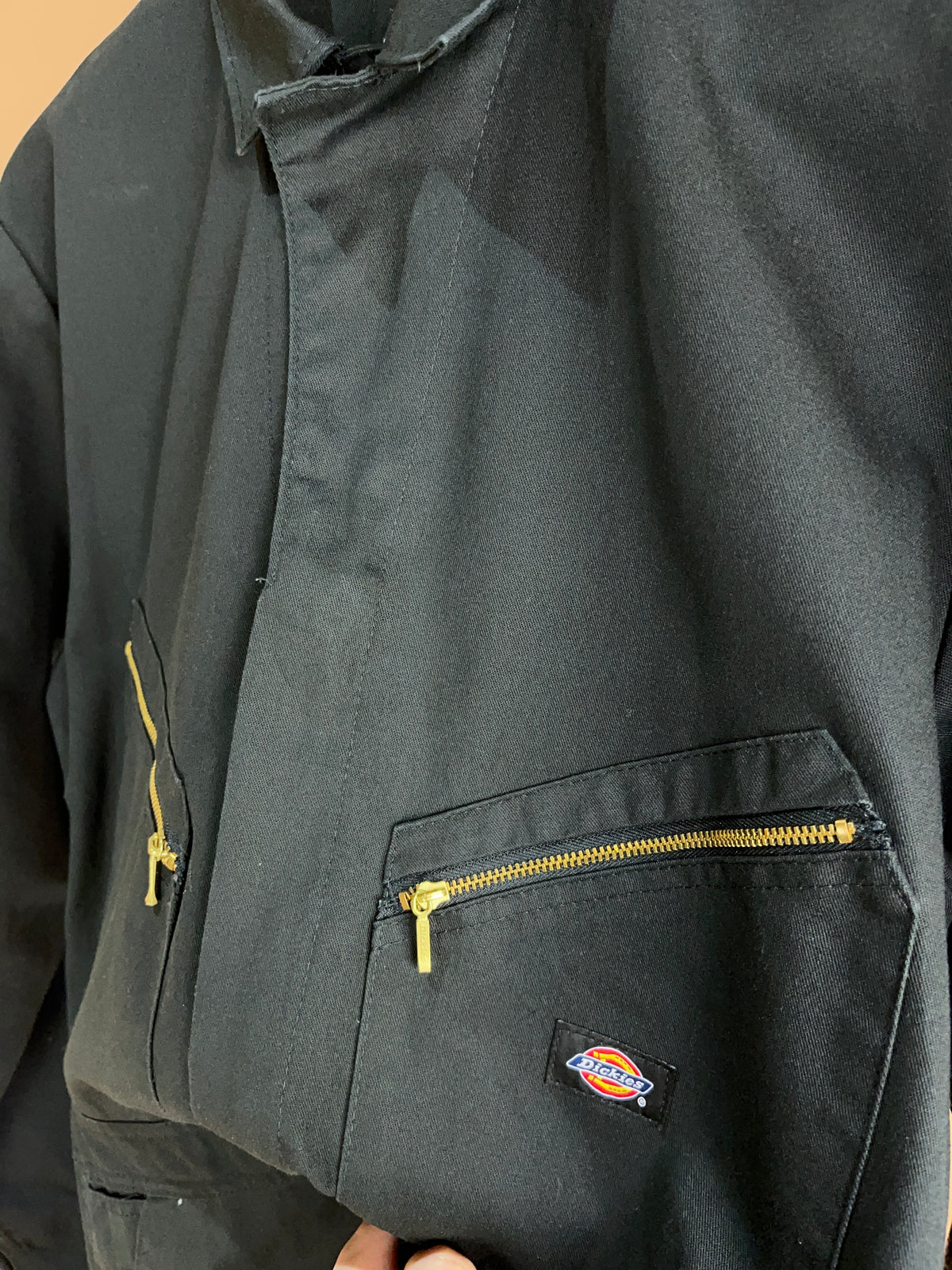 Dickies Black Full Zip Coverall - XL