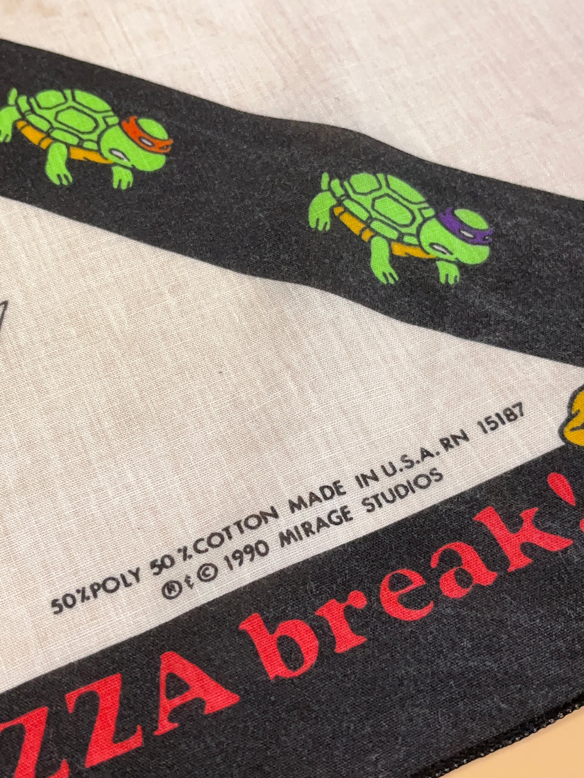 1990's Teenage Mutant Ninja Turtles Bandana