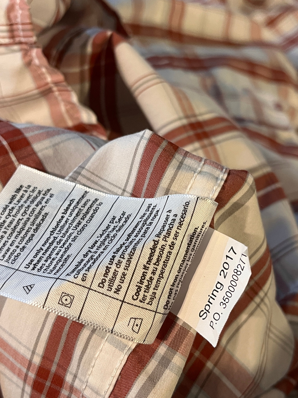 Carhartt 'Force' Plaid Shirt - L
