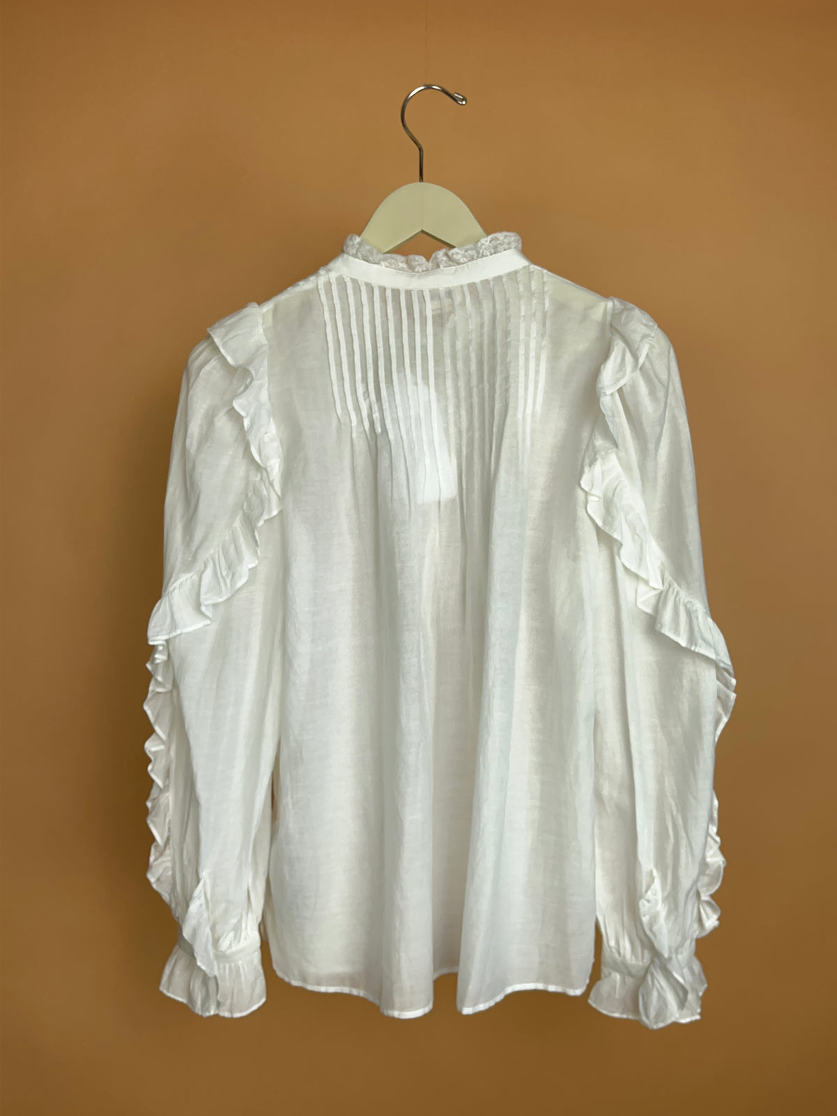 Y2K Zadig & Voltaire Timmy Tomboy Layered Lace Blouse - M