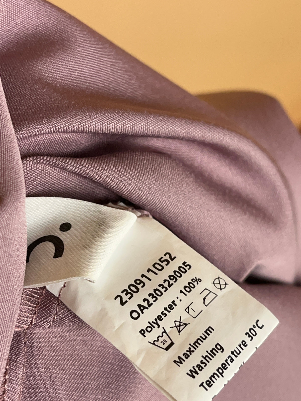 Commense mauve bias-cut satin slip dress with sheer mesh back panel — Arkive Vintage