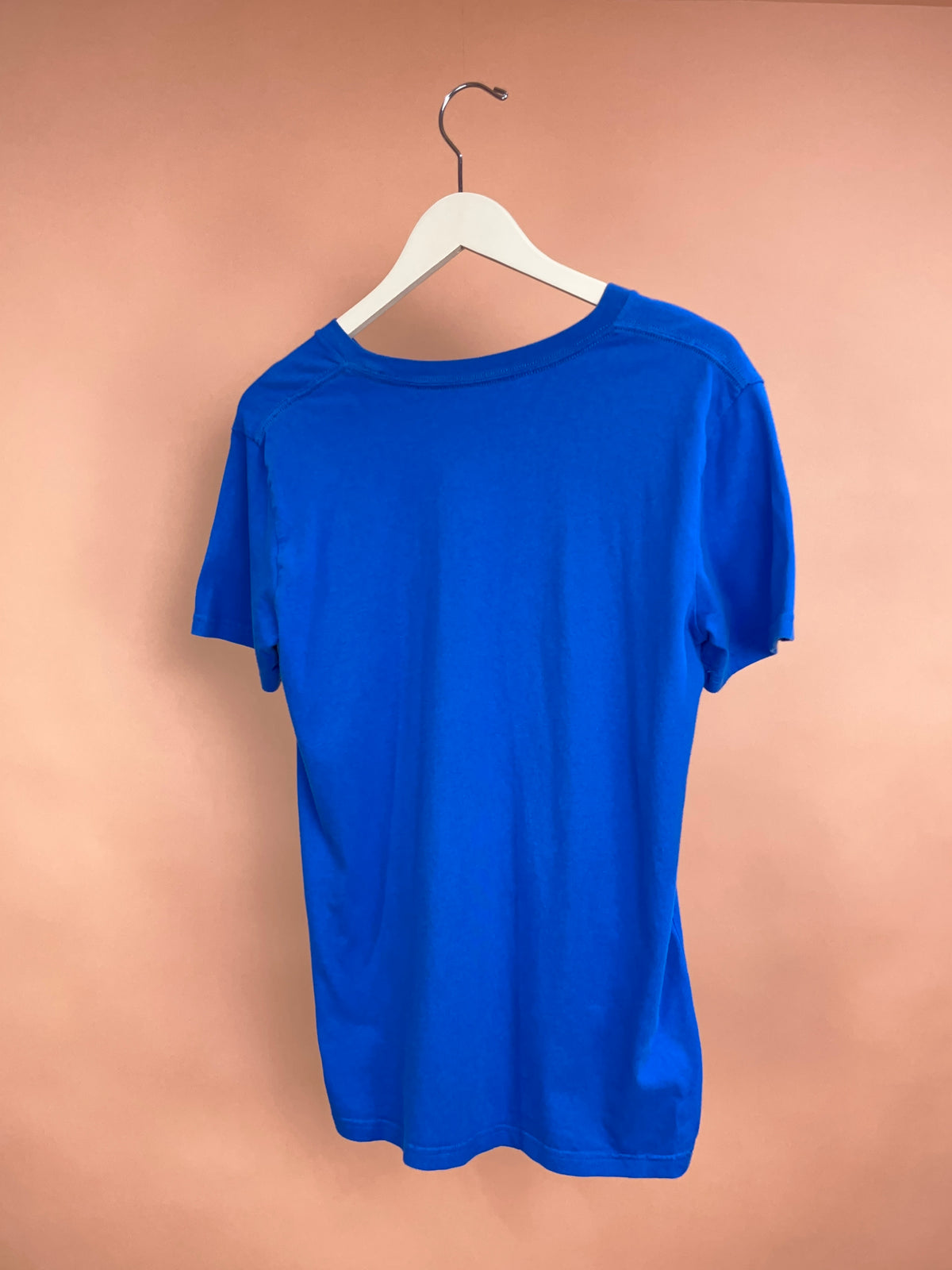 Carhartt royal blue cotton short sleeve pocket tee with logo patch — Arkive Vintage