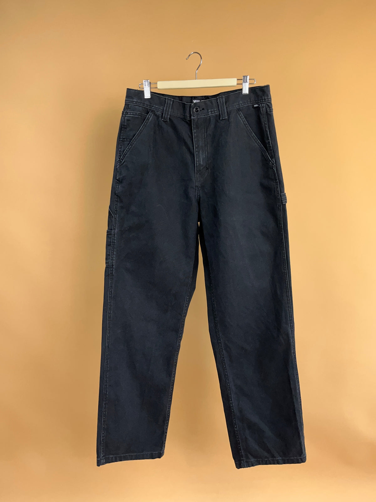 Vans Drill Chore Carpenter Black Jeans - 32"