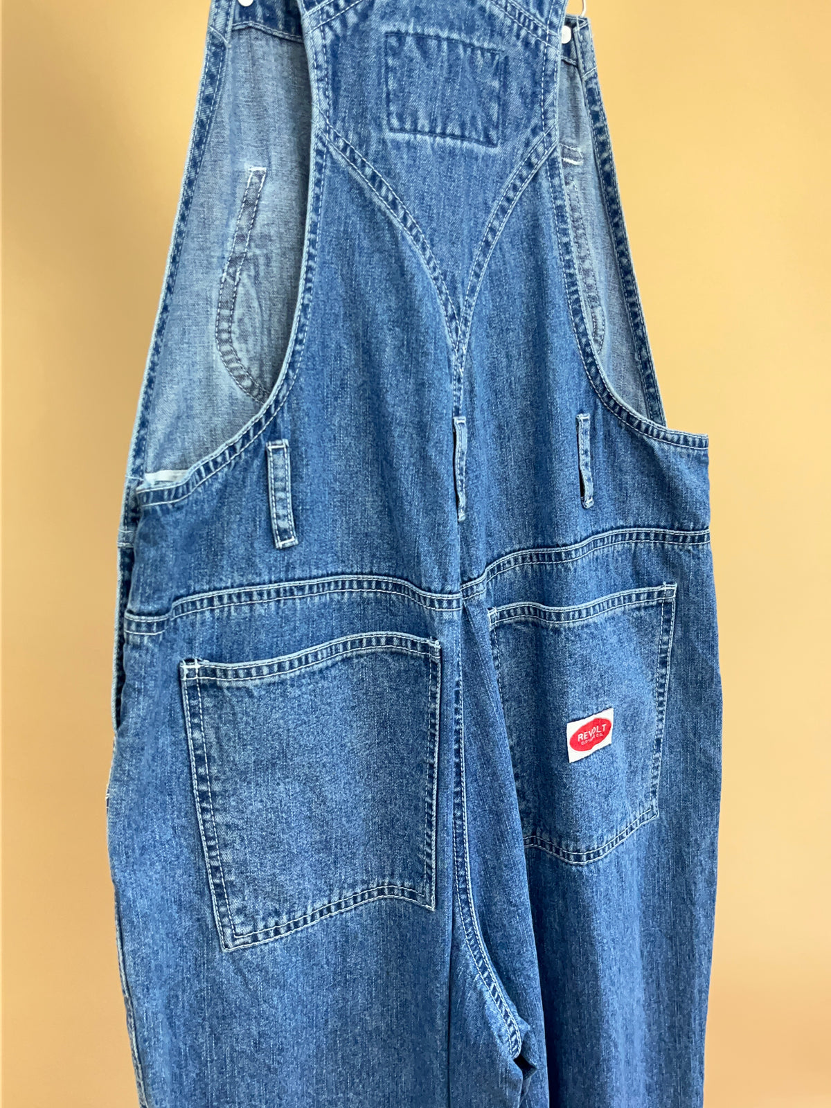 1990s Revolt Workwear Dungarees