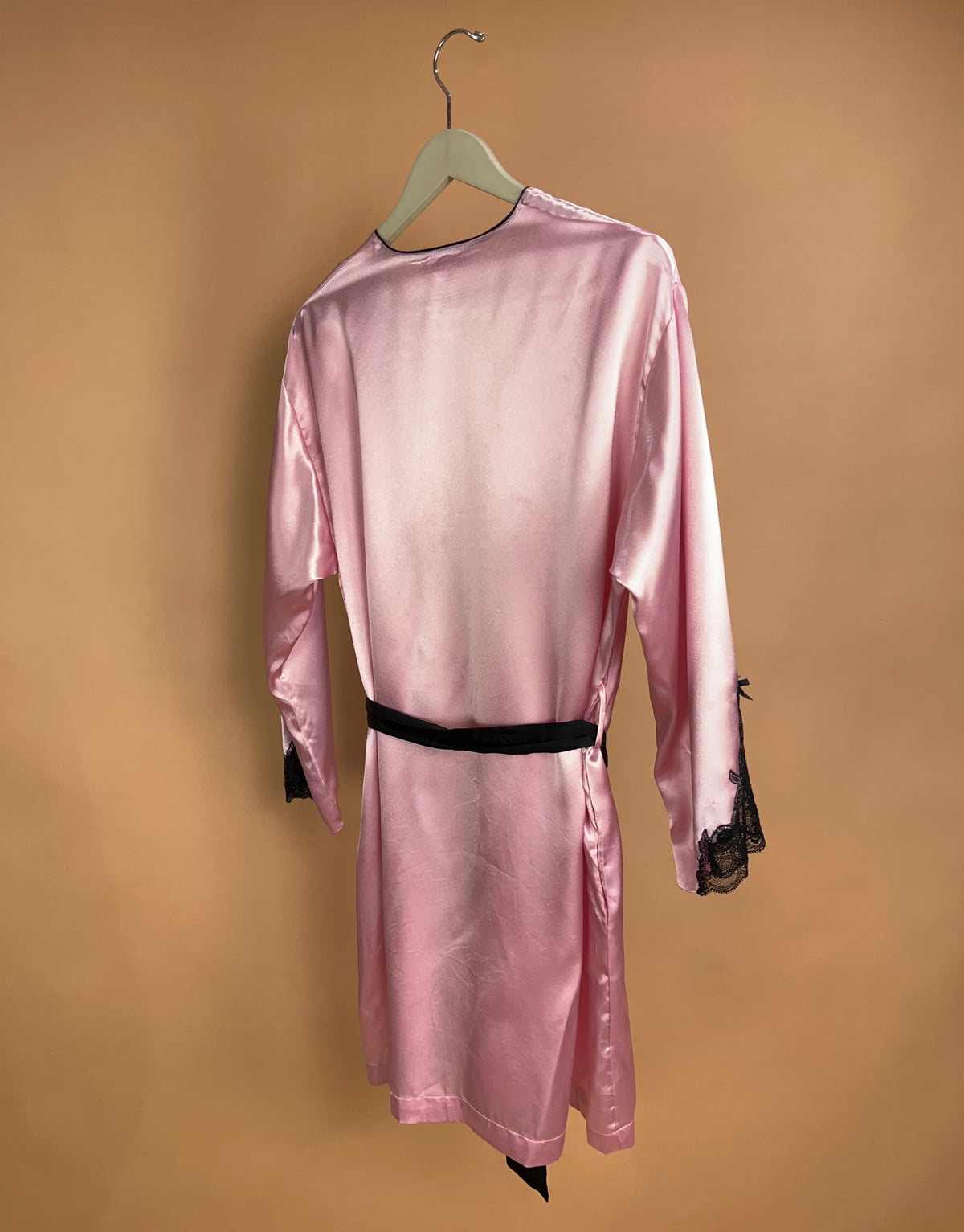 1990's Oscar de la Renta Pink Bath Robe size M