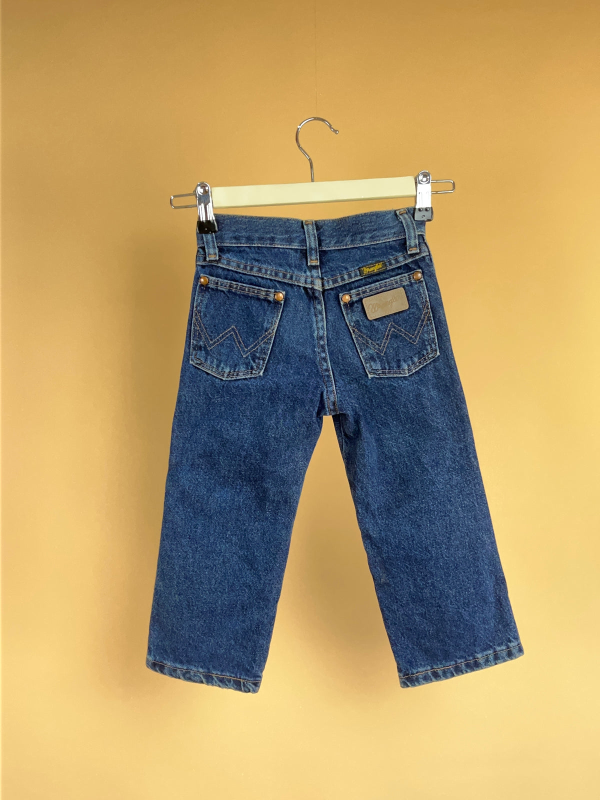 Y2K "Wrangler" Dark Wash Denim Jeans - 3Y