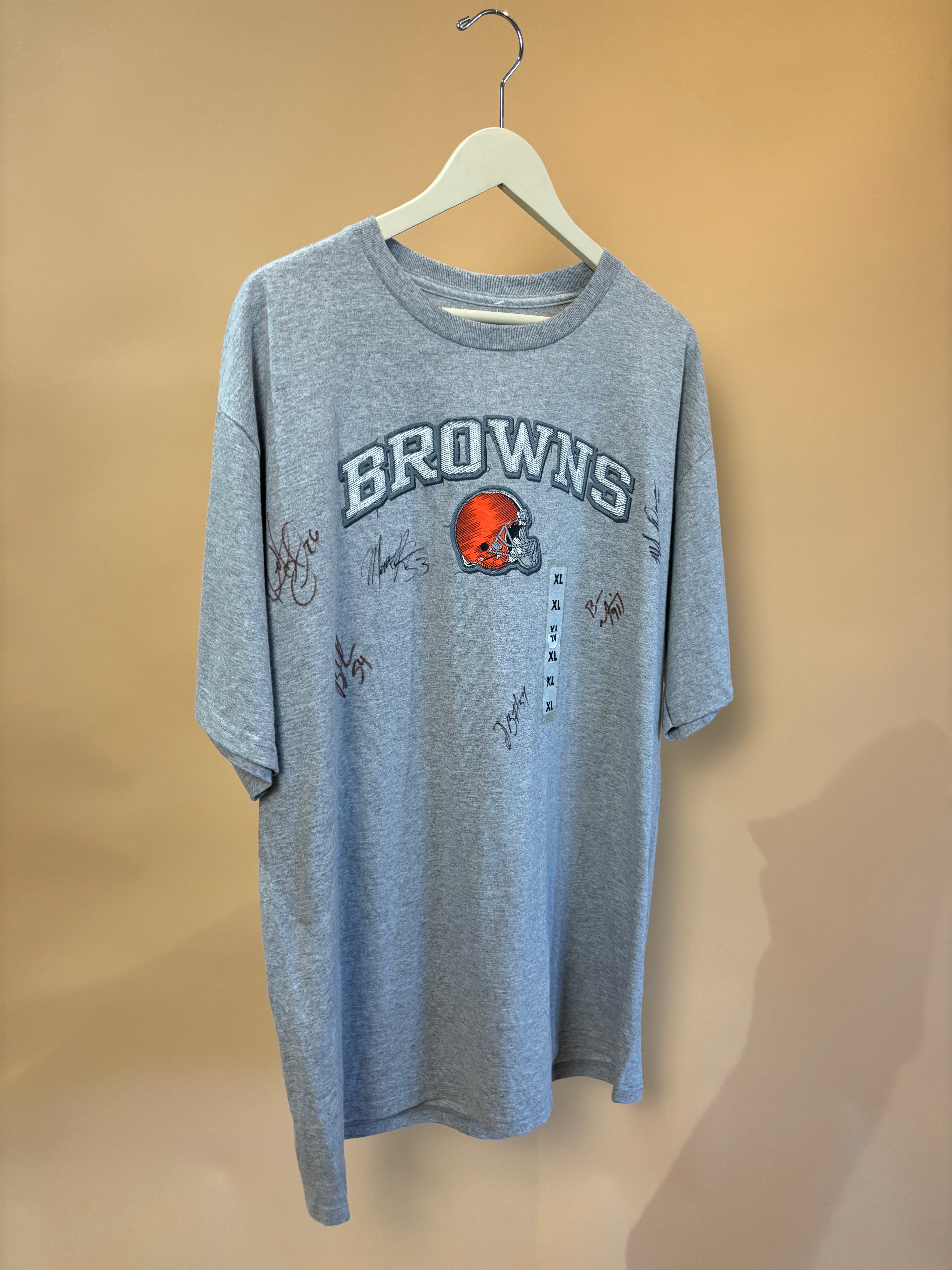 Cleveland Browns NFL 2010-11 T-Shirt (Autographed) - XXL