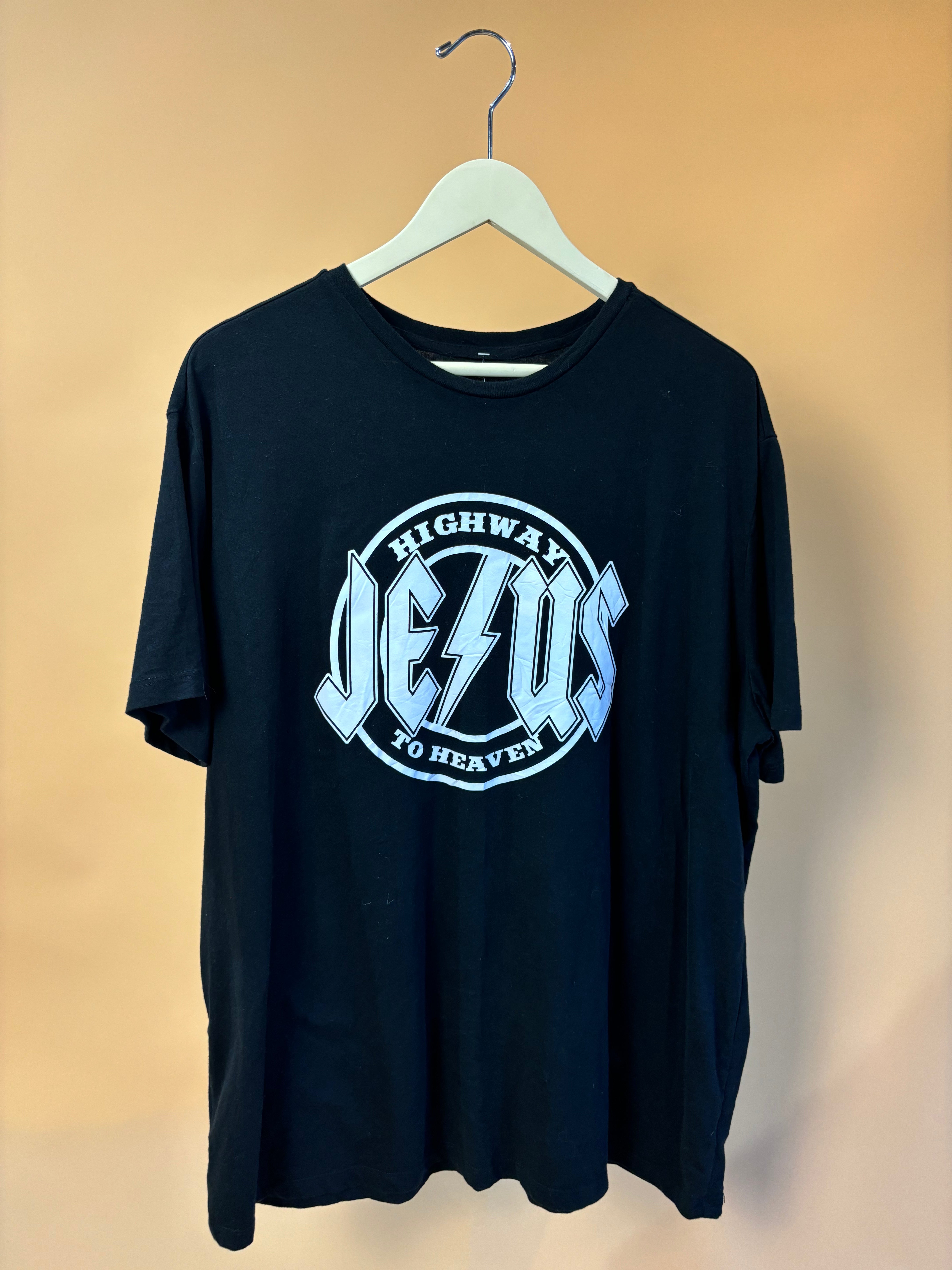 Y2K Jesus Graphic T-Shirt - XL