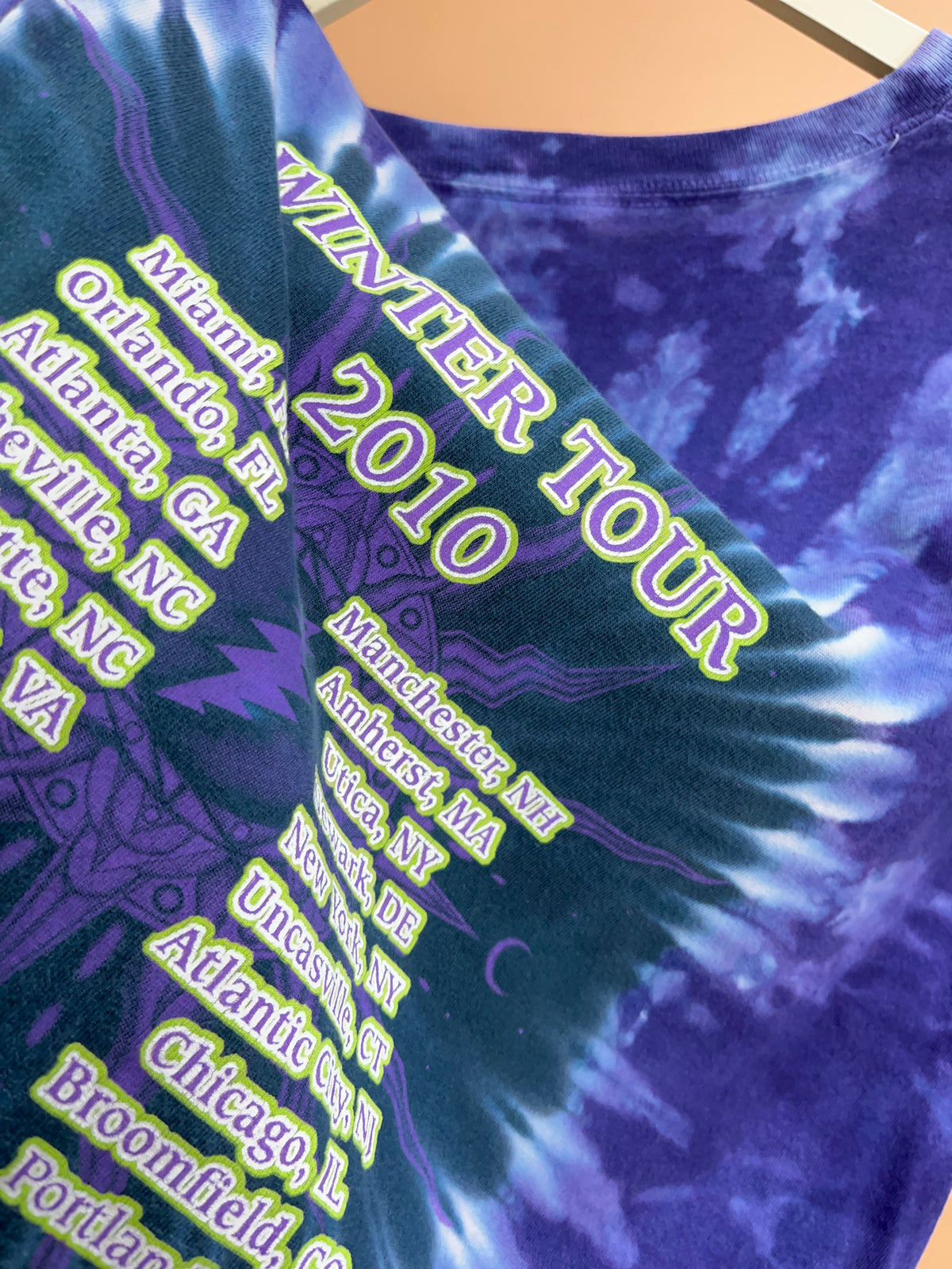 Sundog Furthur Winter Tour 2010 Tie-Dye Tee - L