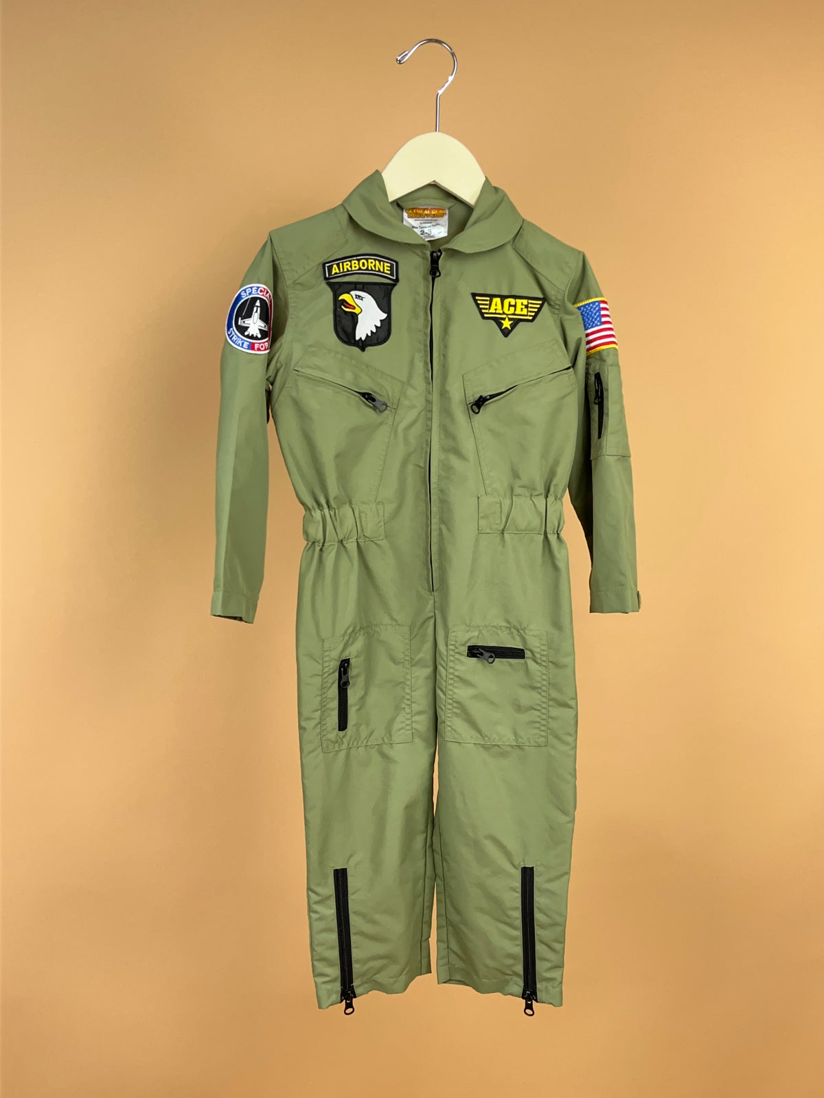 Top Gun Style Kids Costume - 2-3Y