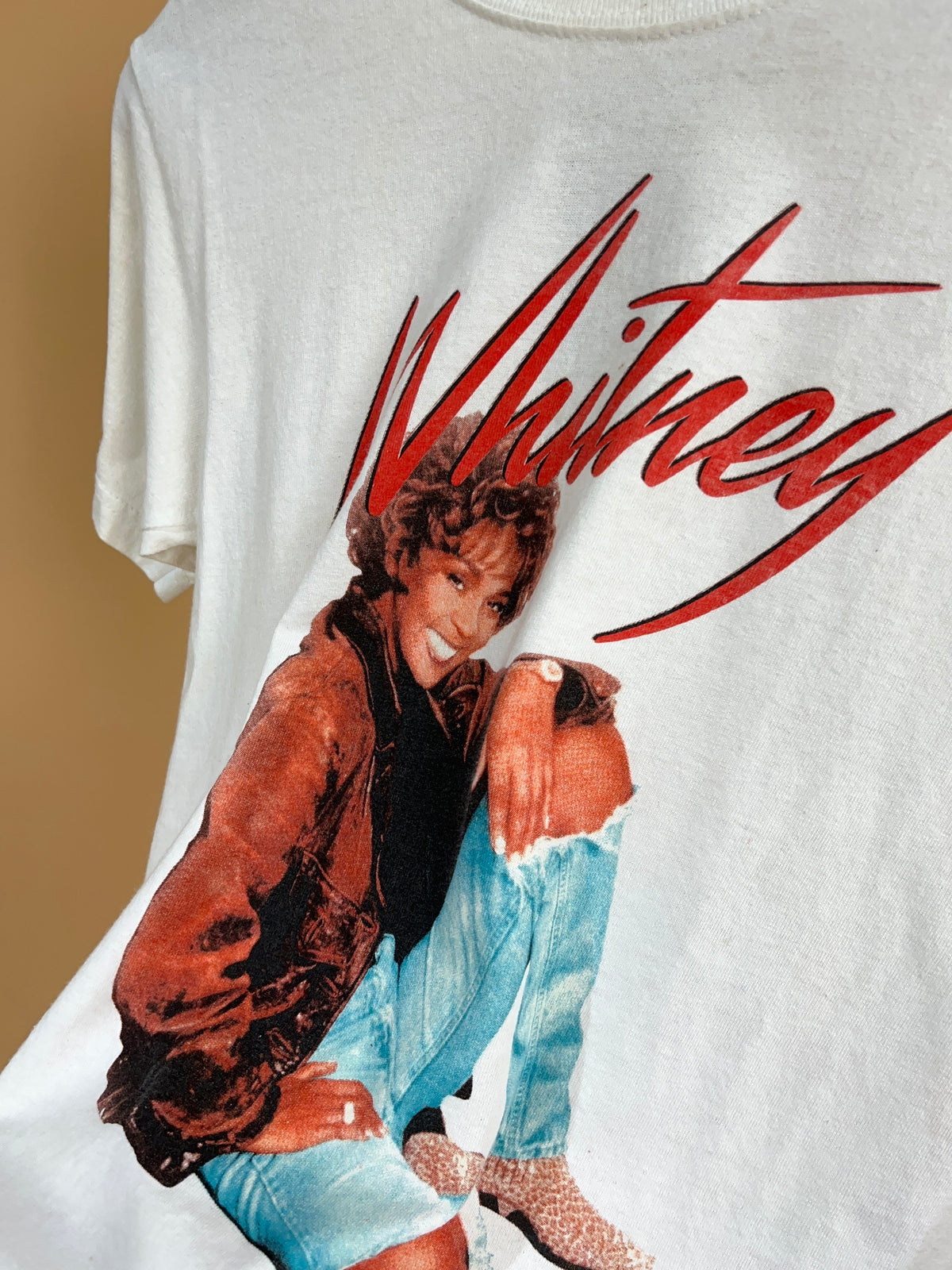 Y2K Whitney Houston Graphic t-Shirt - 8