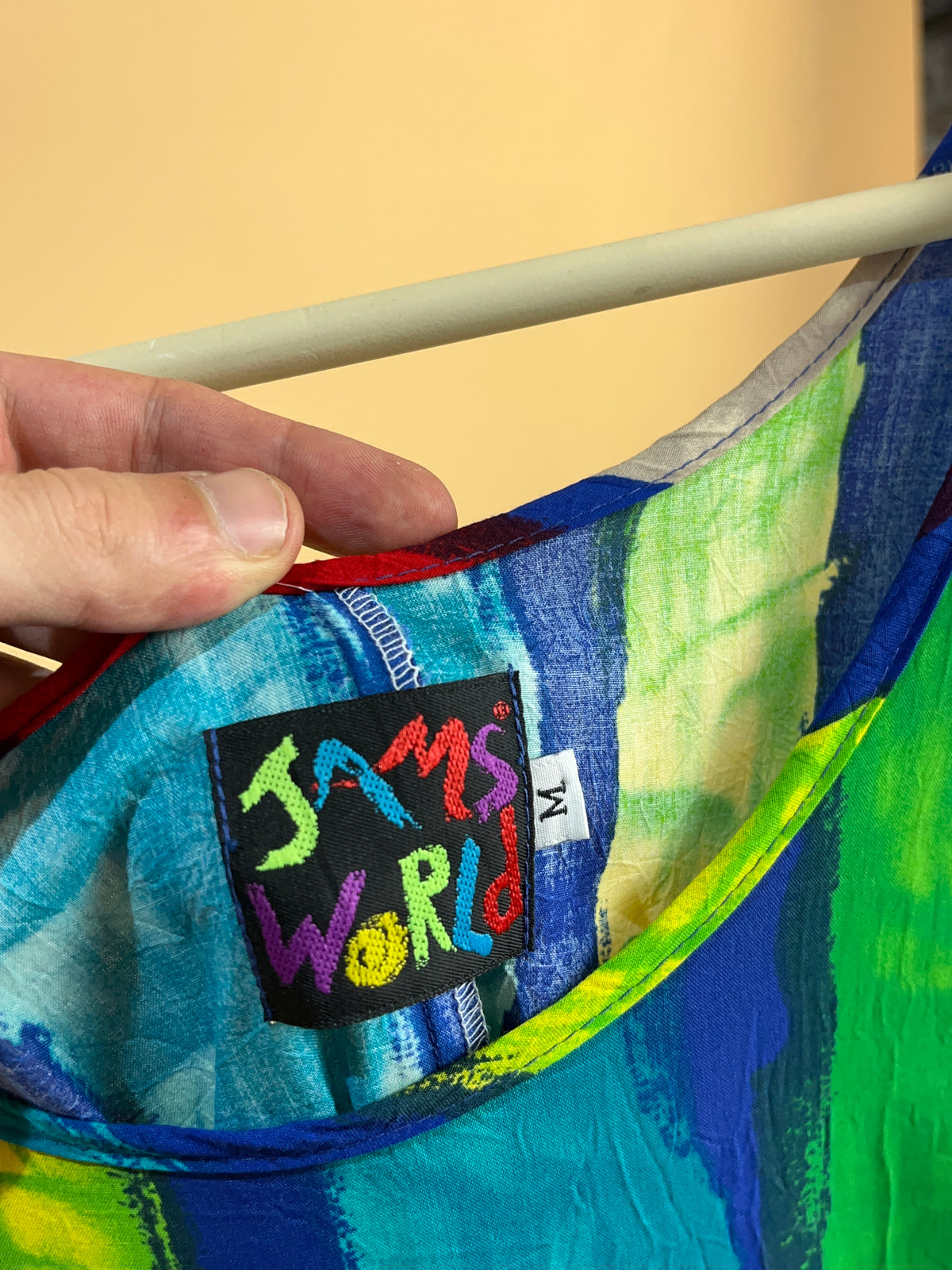 1990s Jams World Multicoloured Dress - 14