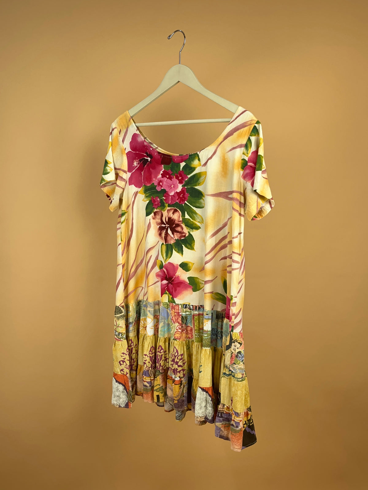 1990s Jams World Floral Dress - 14