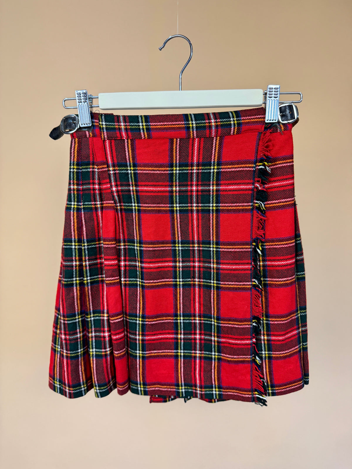 1970s Classic Plaid Tartan Woollen Kilt - 6
